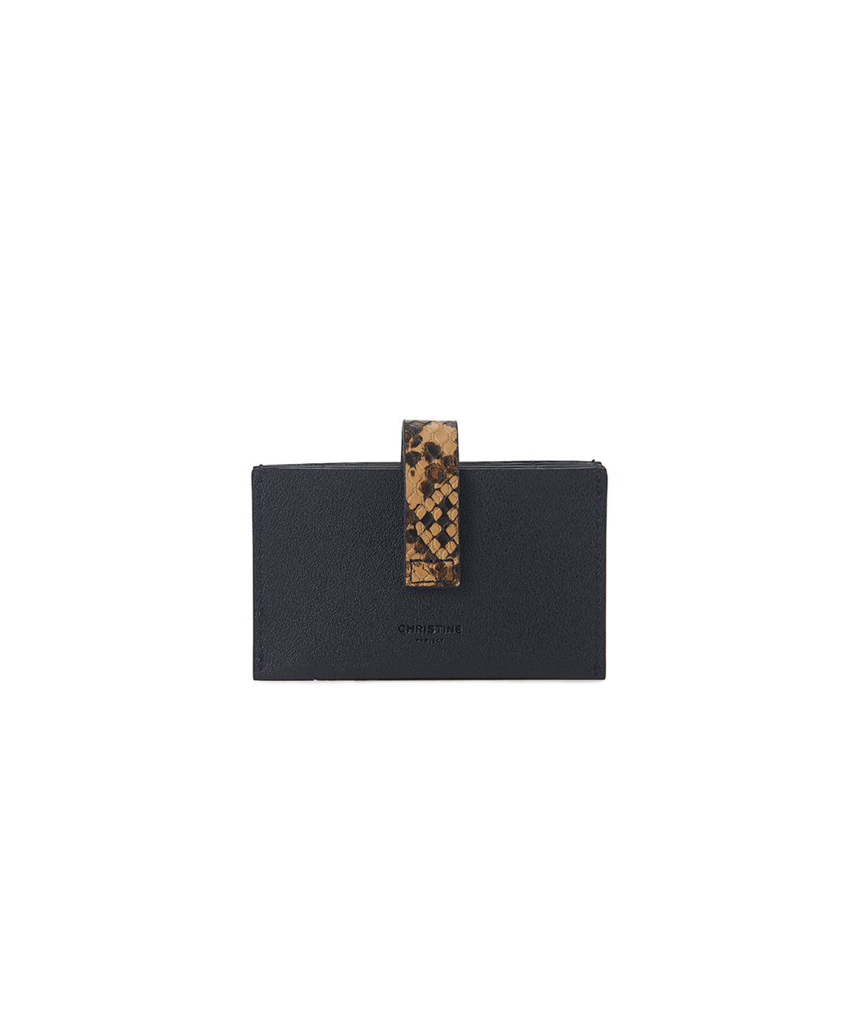 크리스틴프로젝트(CHRISTINE PROJECT) ACCORDION CARD WALLET(BISCUIT)