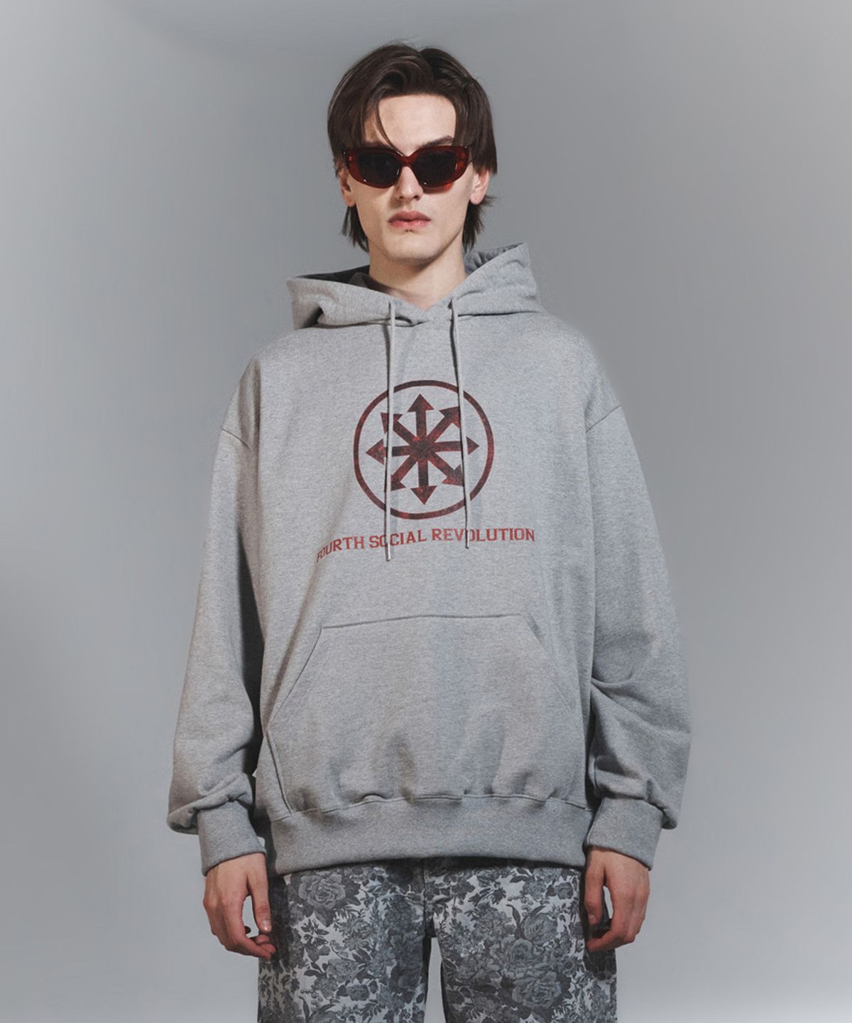 나이트플로우(NIGHT FLOW) Fourth Social Revolution Hoodie (2 COLORS)