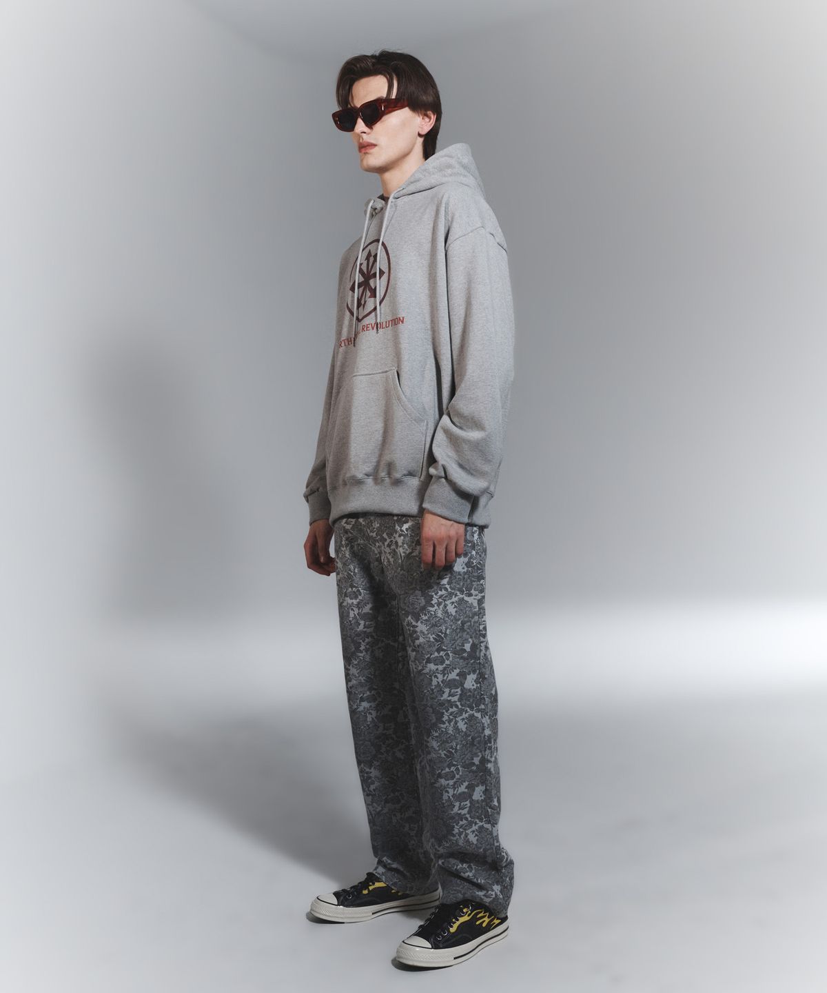 나이트플로우(NIGHT FLOW) Fourth Social Revolution Hoodie (2 COLORS)