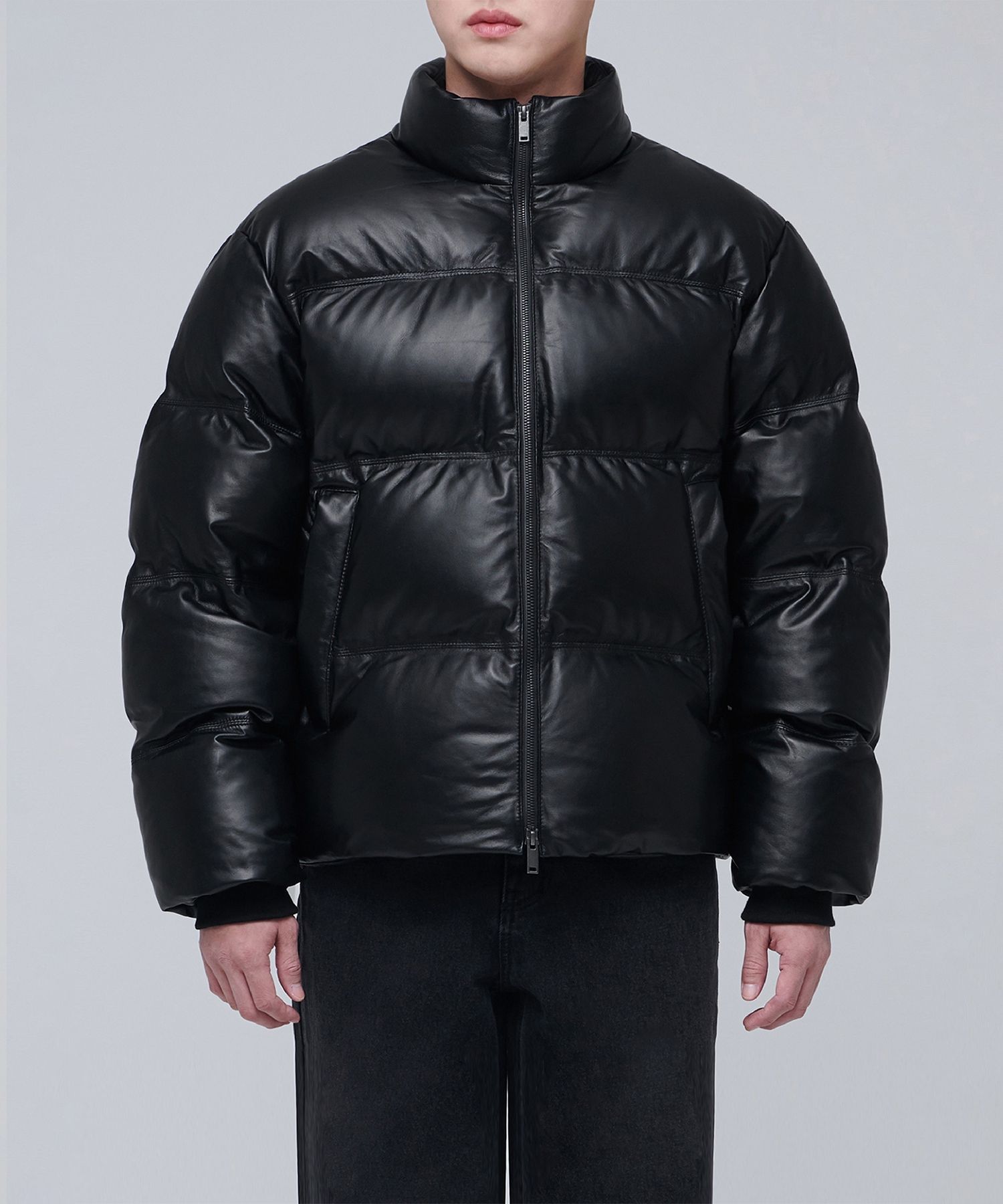 MUSINSA | MUSINSA STANDARD LAMBSKIN DOWN SHORT PUFFER JACKET
