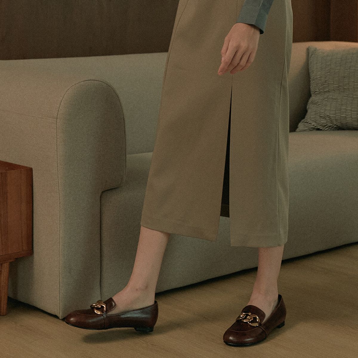 케리제이드(KERRIJADE) Berry Loafer_Brown