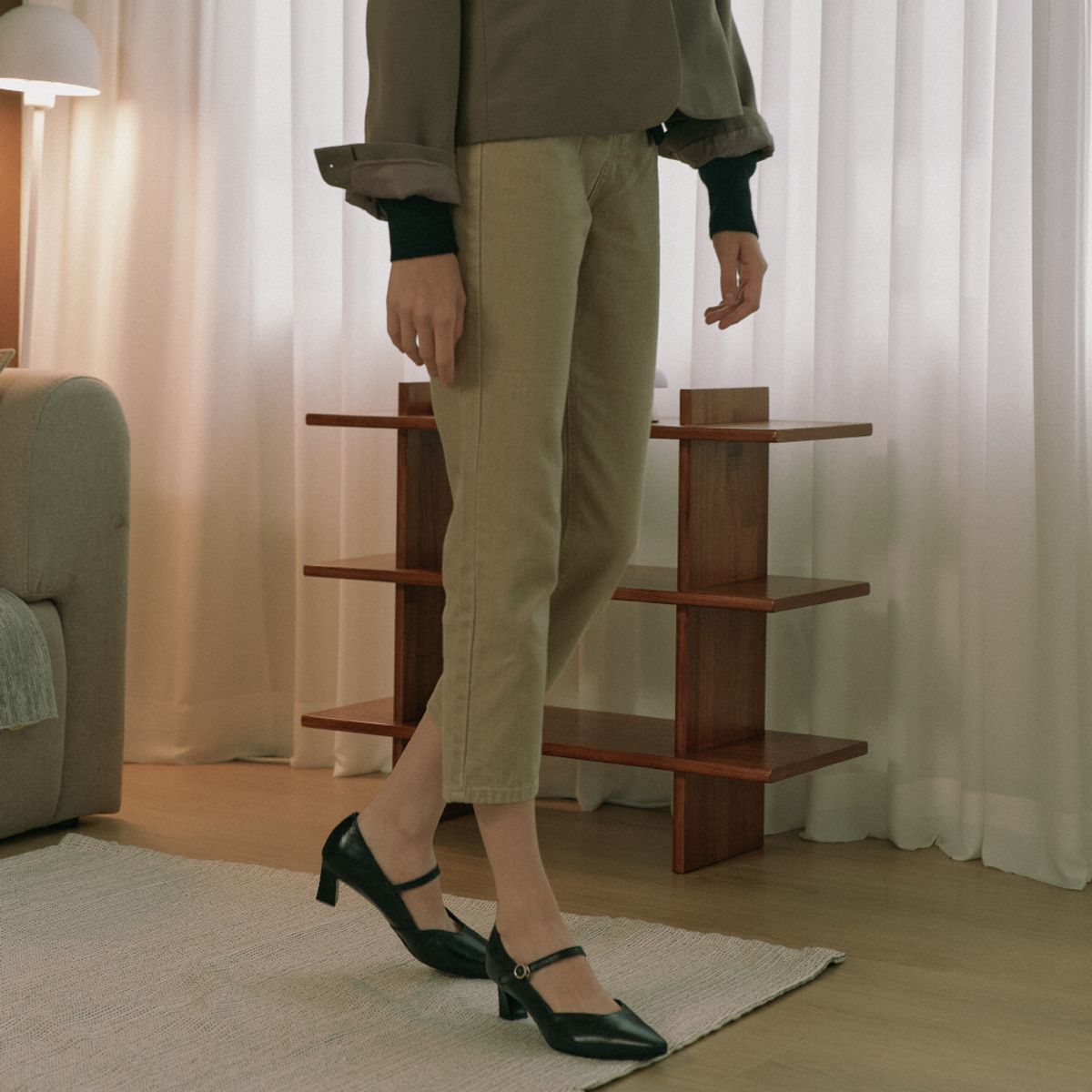 케리제이드(KERRIJADE) Rare Maryjane Pumps_Black