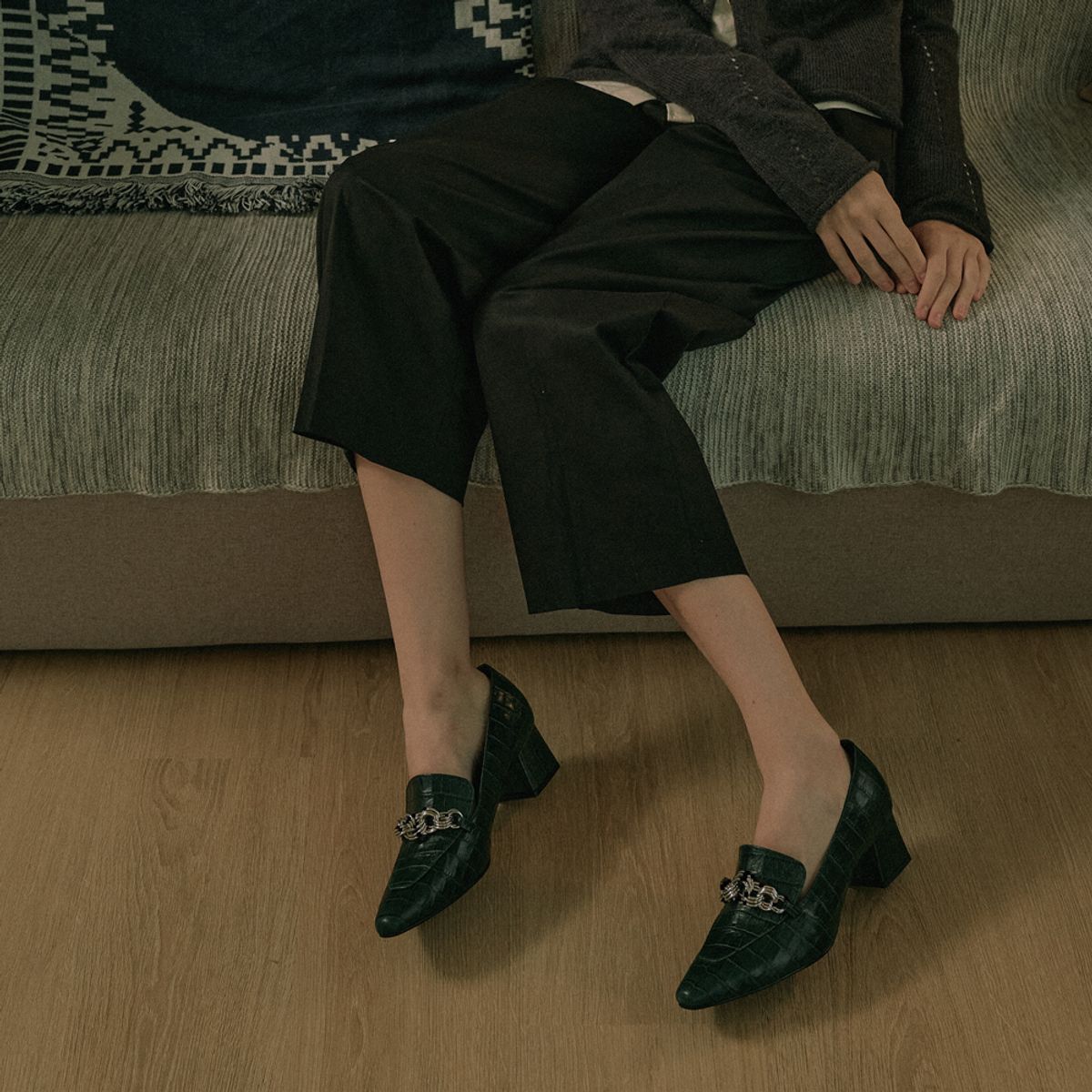케리제이드(KERRIJADE) Necklace Loafer_Green