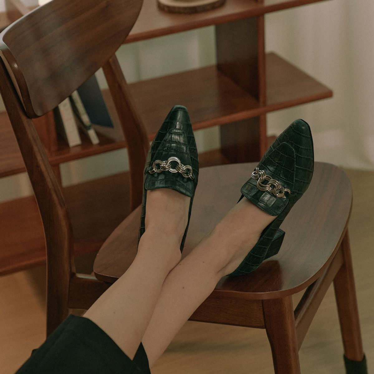 케리제이드(KERRIJADE) Necklace Loafer_Green