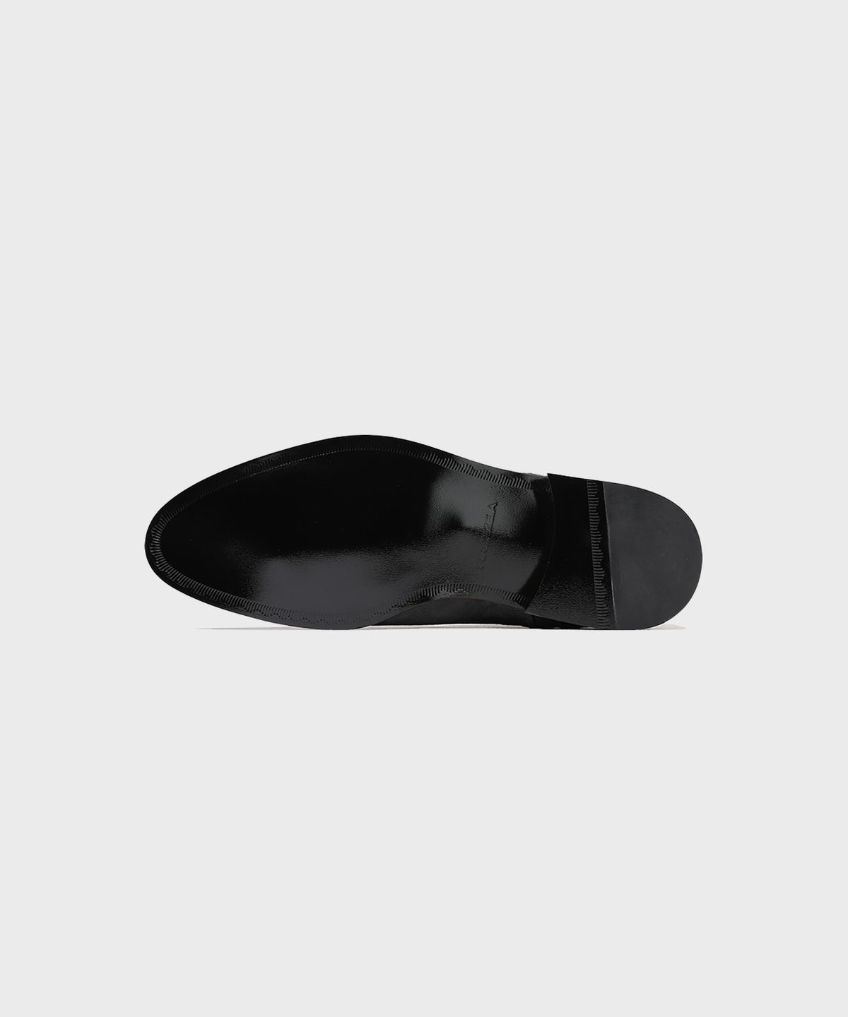 피렌체 아뜨리에(FIRENZE ATELIER) 히든지퍼 디테일 슬림토 스웨이드 집업부츠 3343-QS [BLACK]