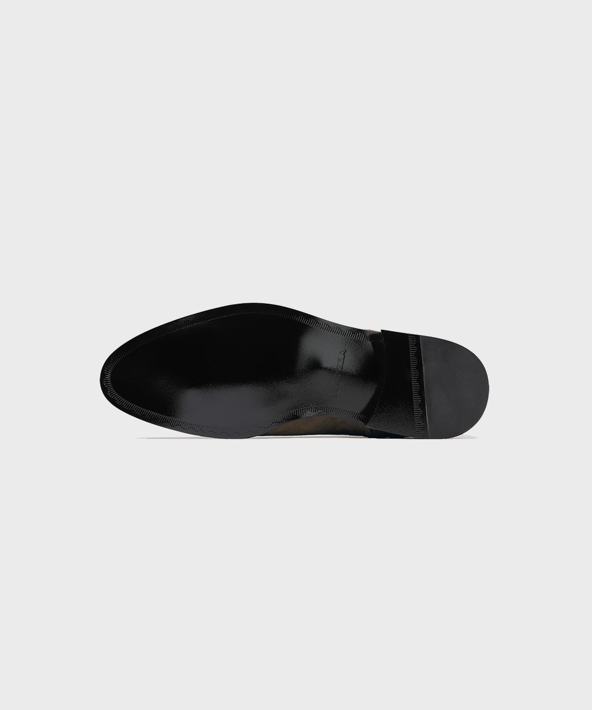 피렌체 아뜨리에(FIRENZE ATELIER) 히든지퍼 디테일 슬림토 스웨이드 집업부츠 3343-QS [DARK BROWN]
