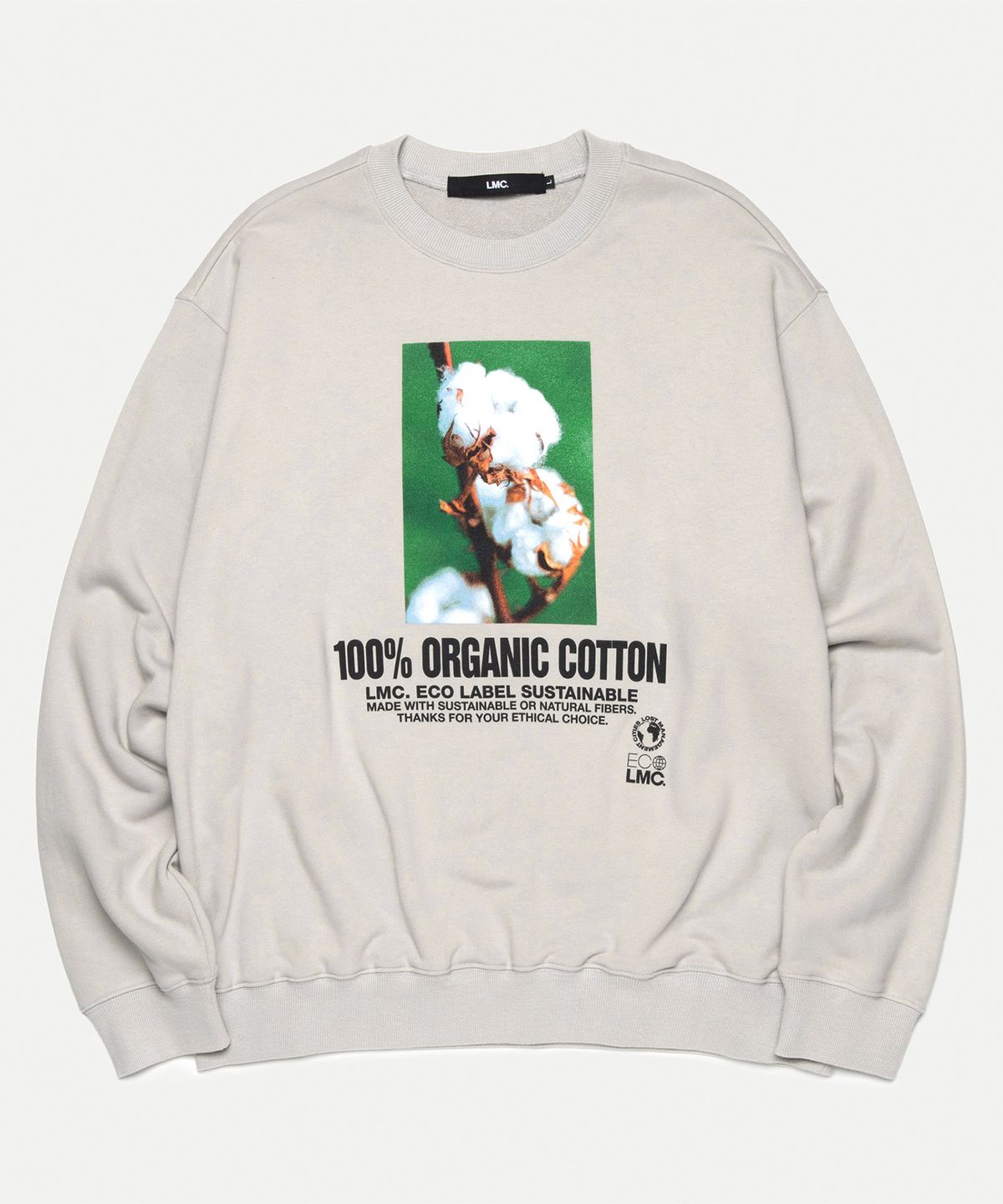 엘엠씨(LMC) LMC 100PCT ORGANIC SWEATSHIRT sand