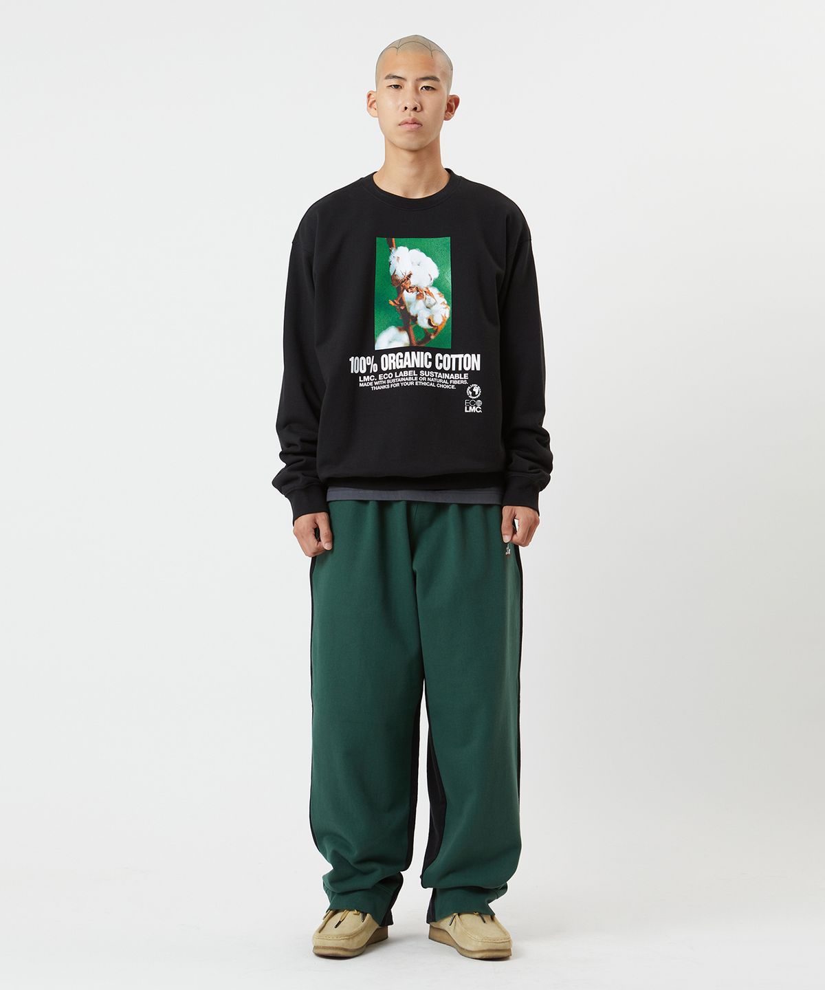 엘엠씨(LMC) LMC 100PCT ORGANIC SWEATSHIRT black