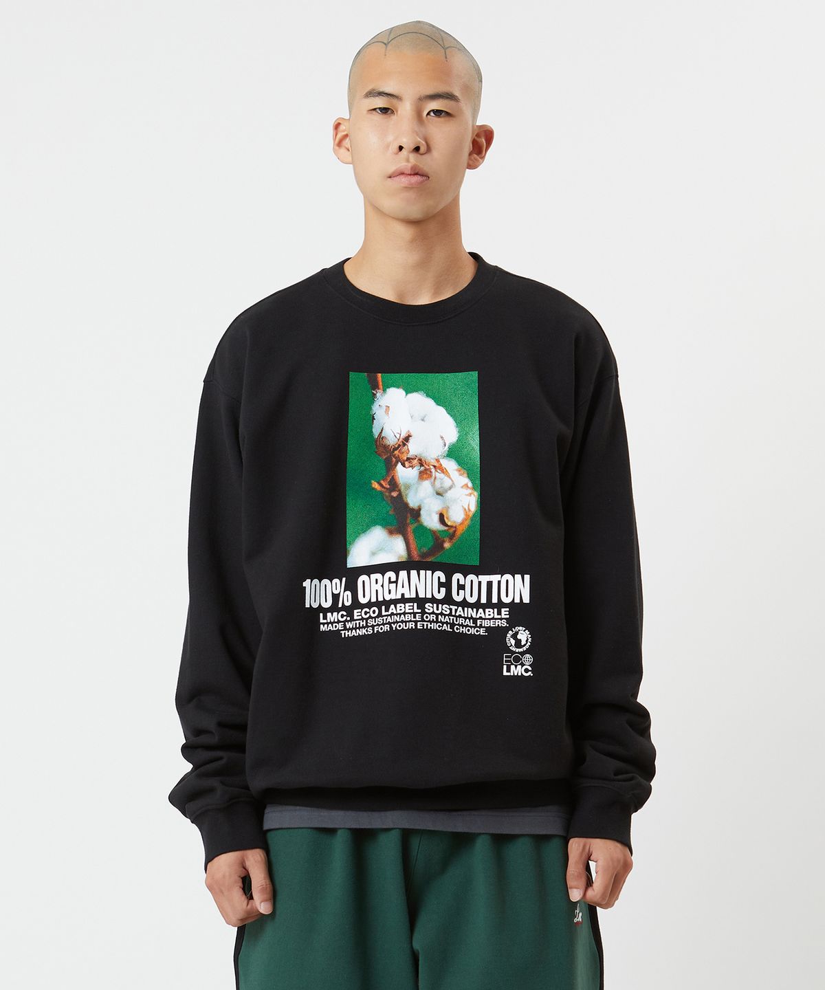 엘엠씨(LMC) LMC 100PCT ORGANIC SWEATSHIRT black