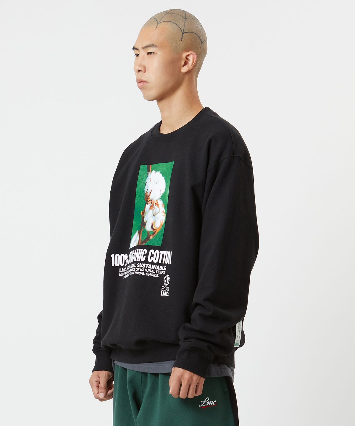 엘엠씨(LMC) LMC 100PCT ORGANIC SWEATSHIRT black