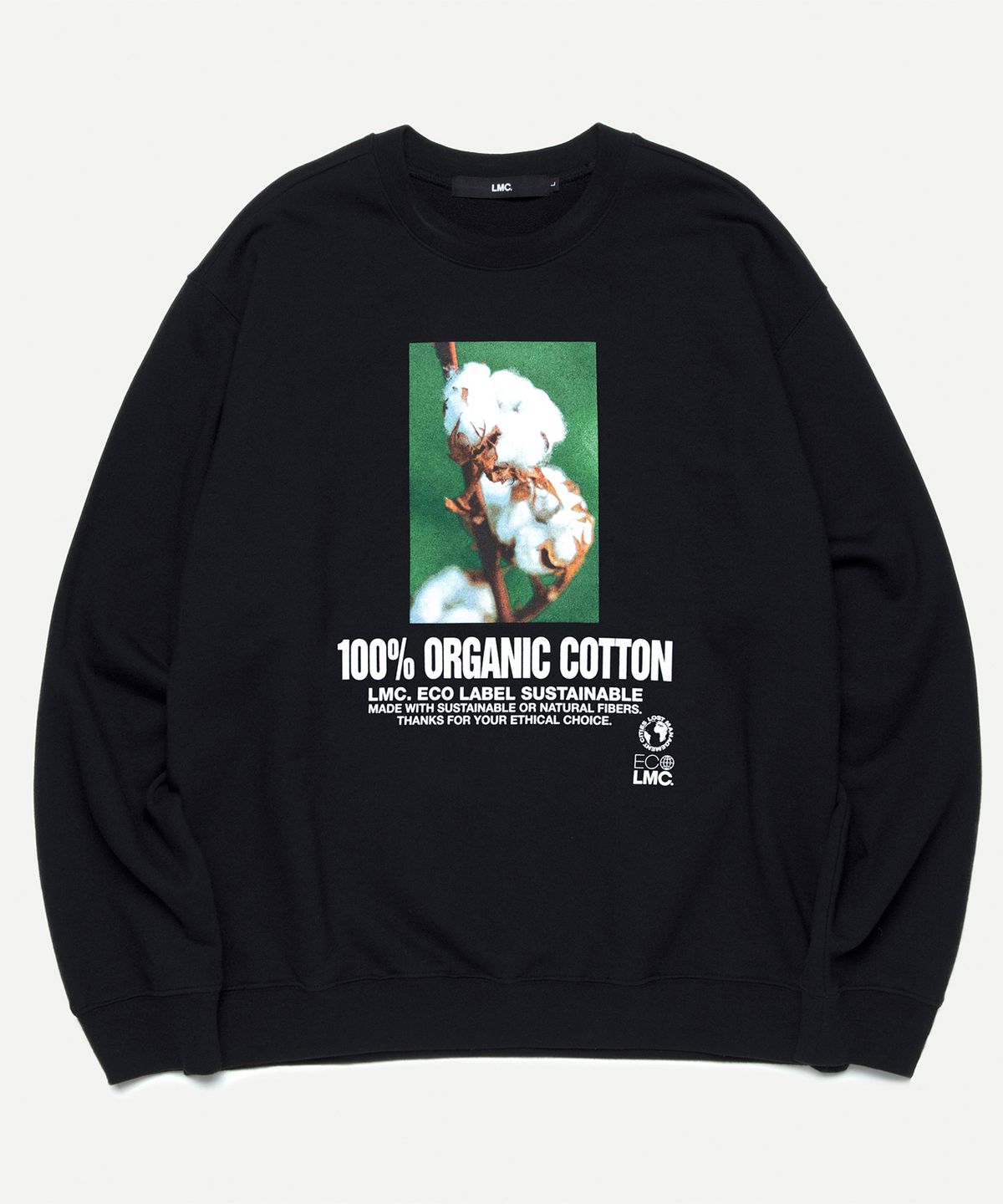 엘엠씨(LMC) LMC 100PCT ORGANIC SWEATSHIRT black