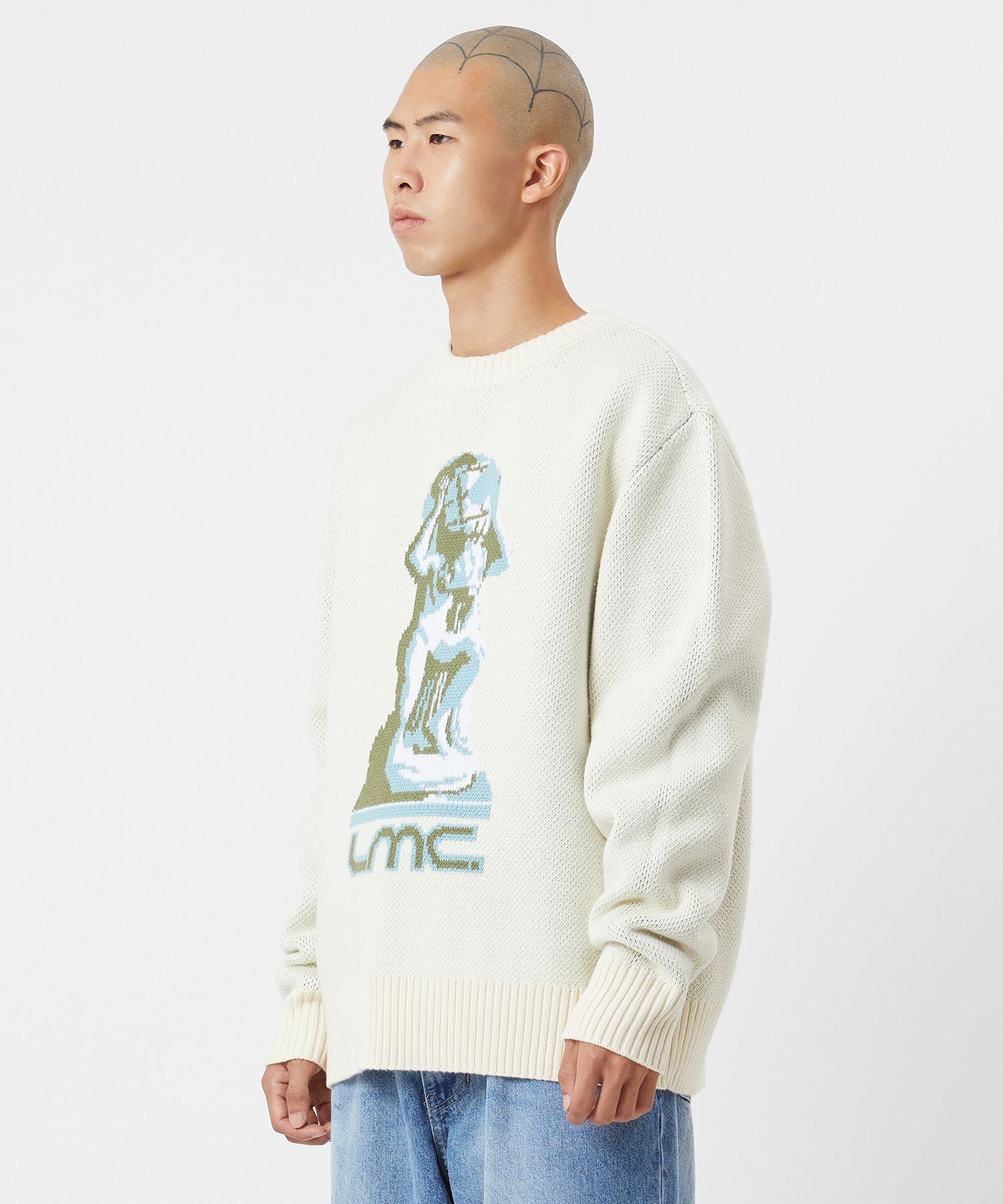 さらに100円引き◆LMC◆LMC ATLAS KNIT SWEATER MUSINSA公式 | LMC LMC ATLAS KNIT SWEATER ivory