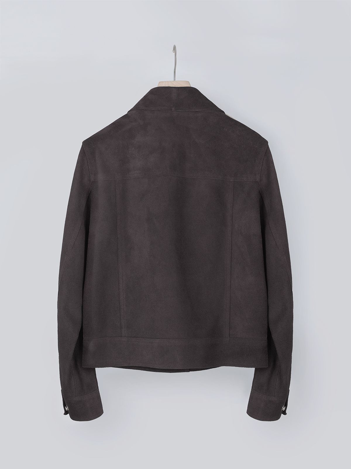 렘플레이스먼트(REMPLACEMENT) SUEDE JACKET - DARK BROWN