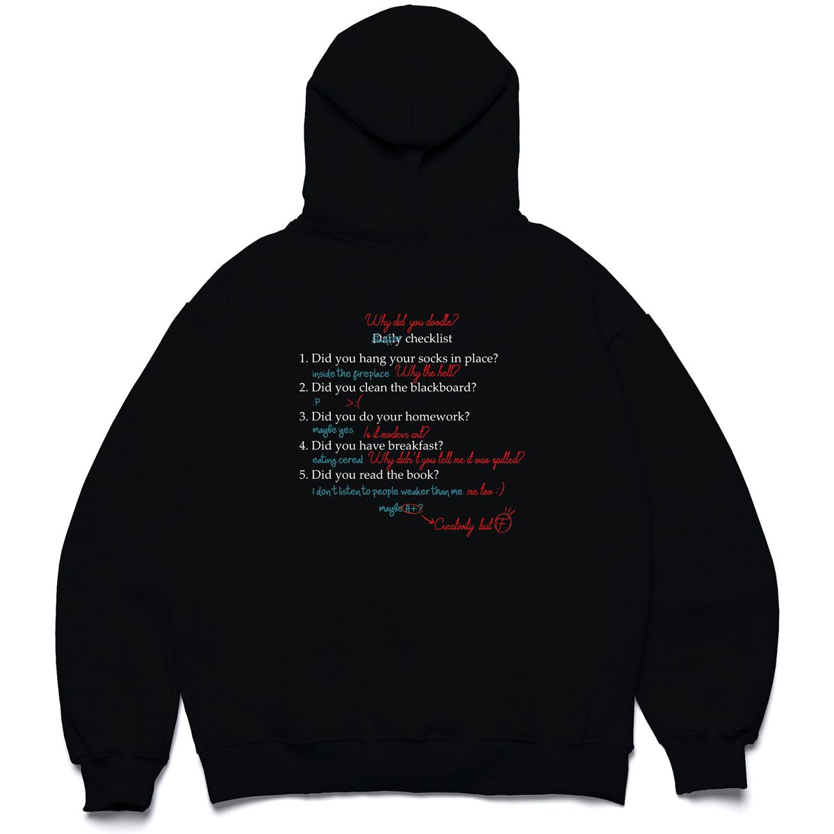 스터퍼(STUFFER) daily checklist HOODIE