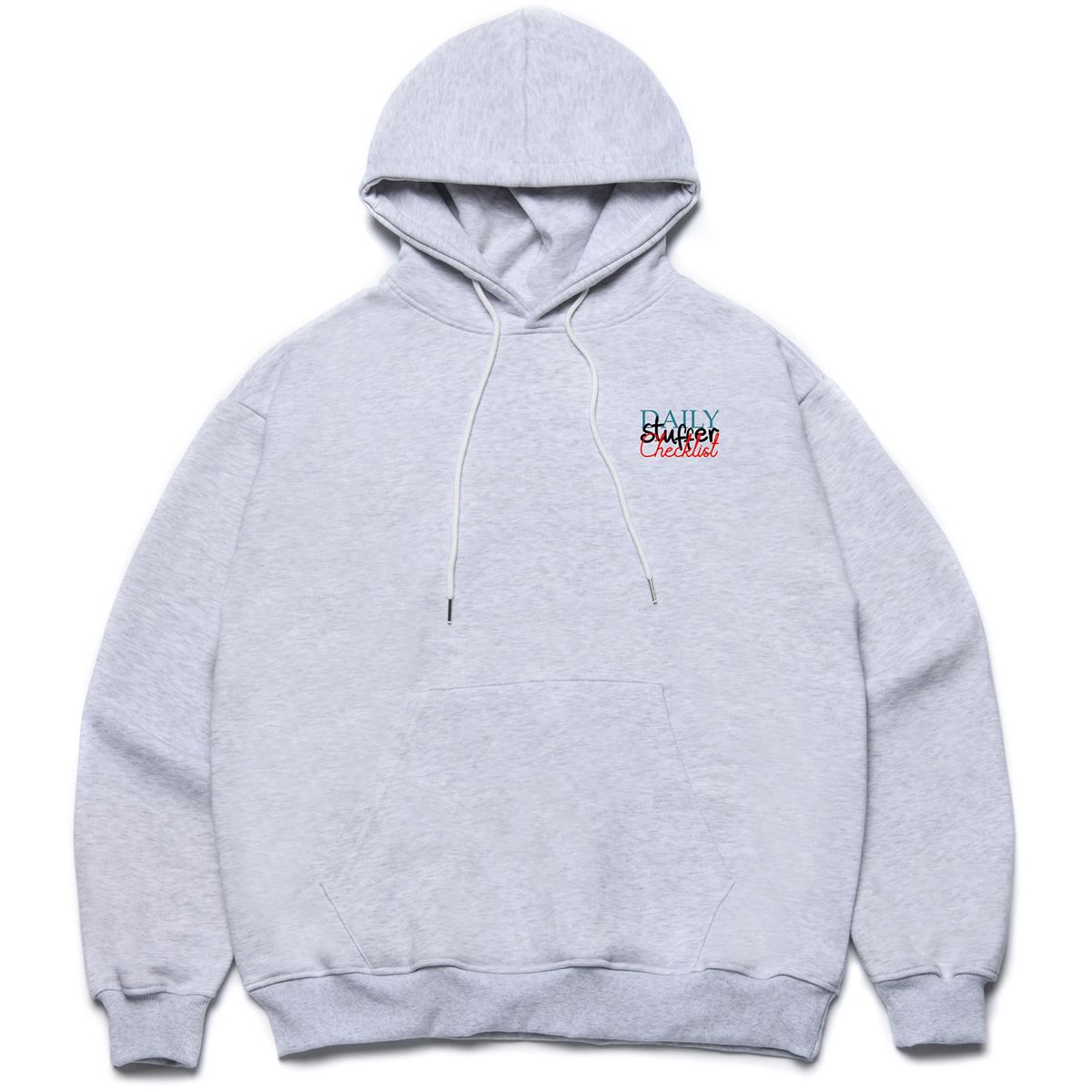 스터퍼(STUFFER) daily checklist HOODIE