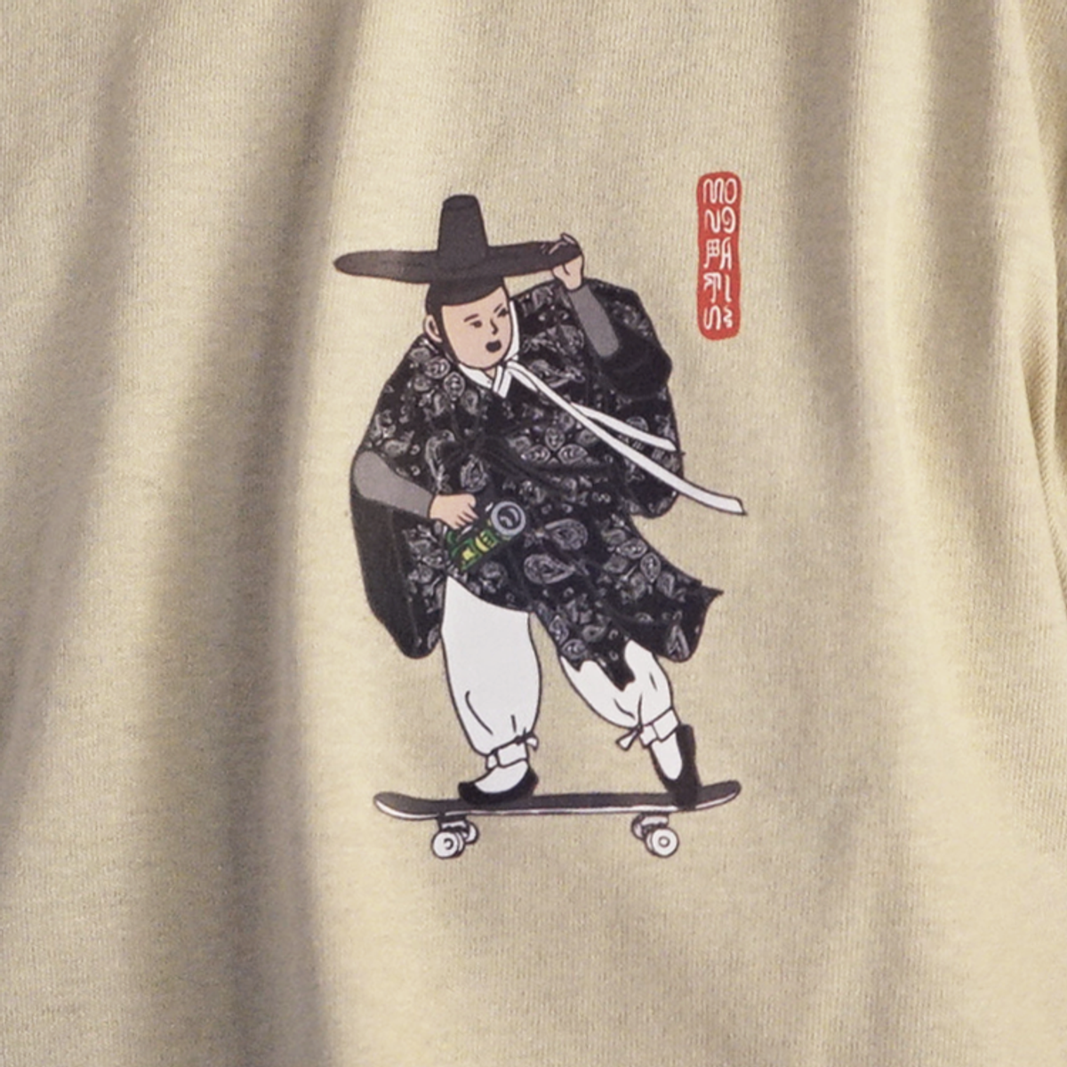 모노파틴(MONOPATIN) seonbi filming shirt – sand