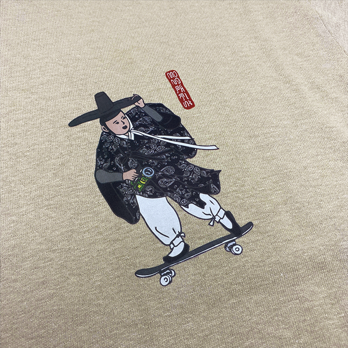 모노파틴(MONOPATIN) seonbi filming shirt – sand