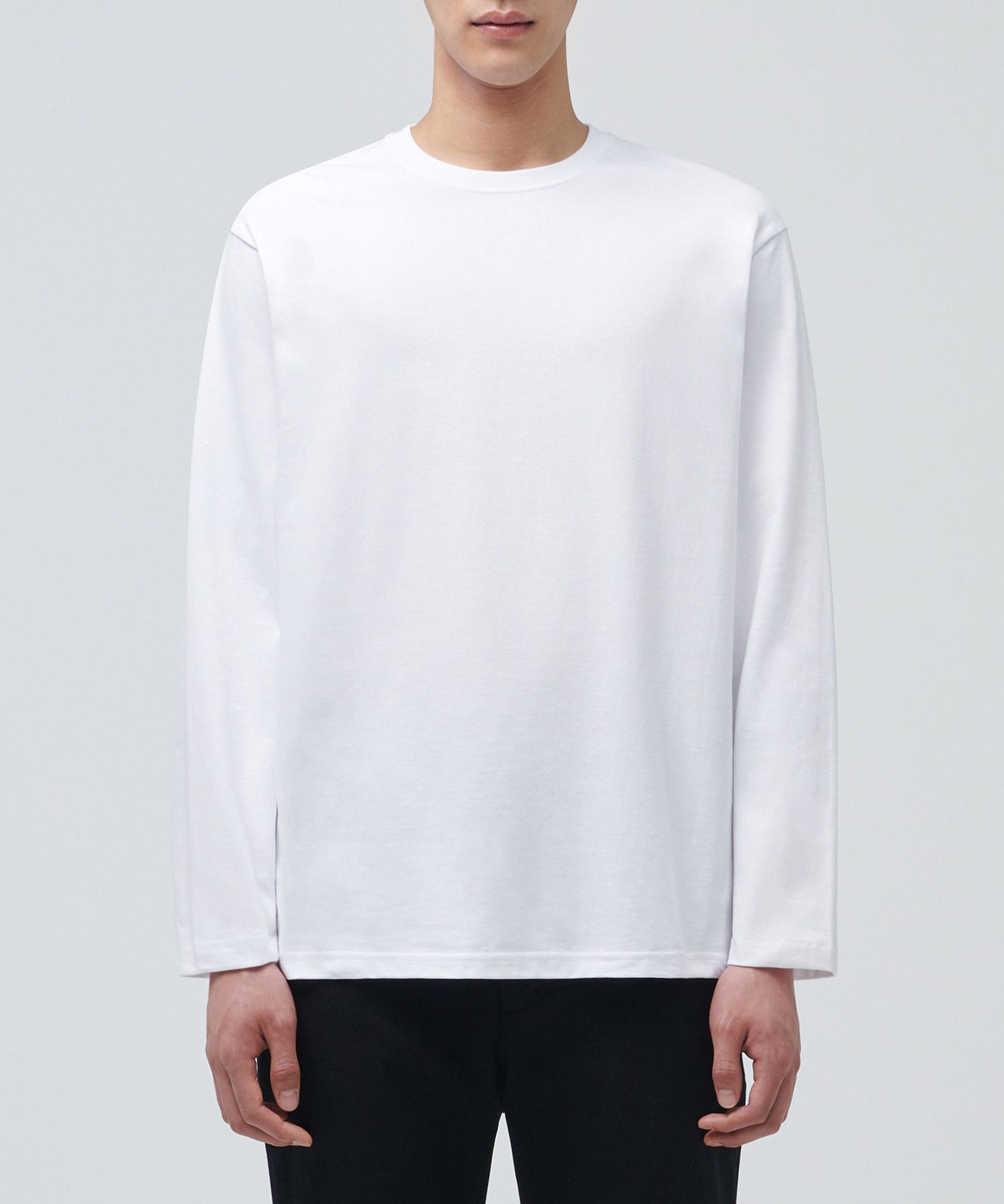 MUSINSA | MUSINSA STANDARD BASIC LONG SLEEVE T-SHIRT 2 PACK