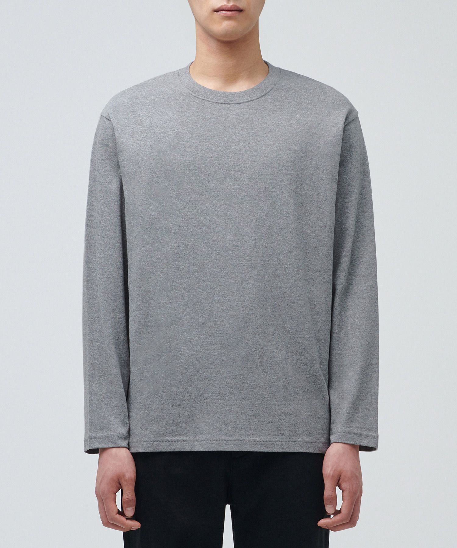 MUSINSA | MUSINSA STANDARD BASIC LONG SLEEVE T-SHIRT 2 PACK