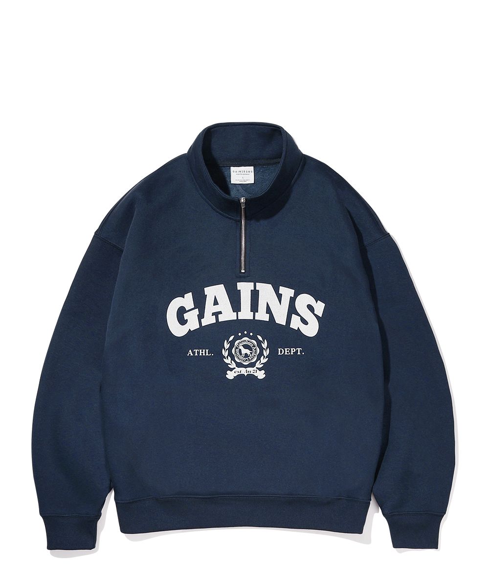 GAINSBORO☆Laurel Golden half zip MUSINSA | GAINSBORO Laurel Golden Half Zip-up_Oatmeal
