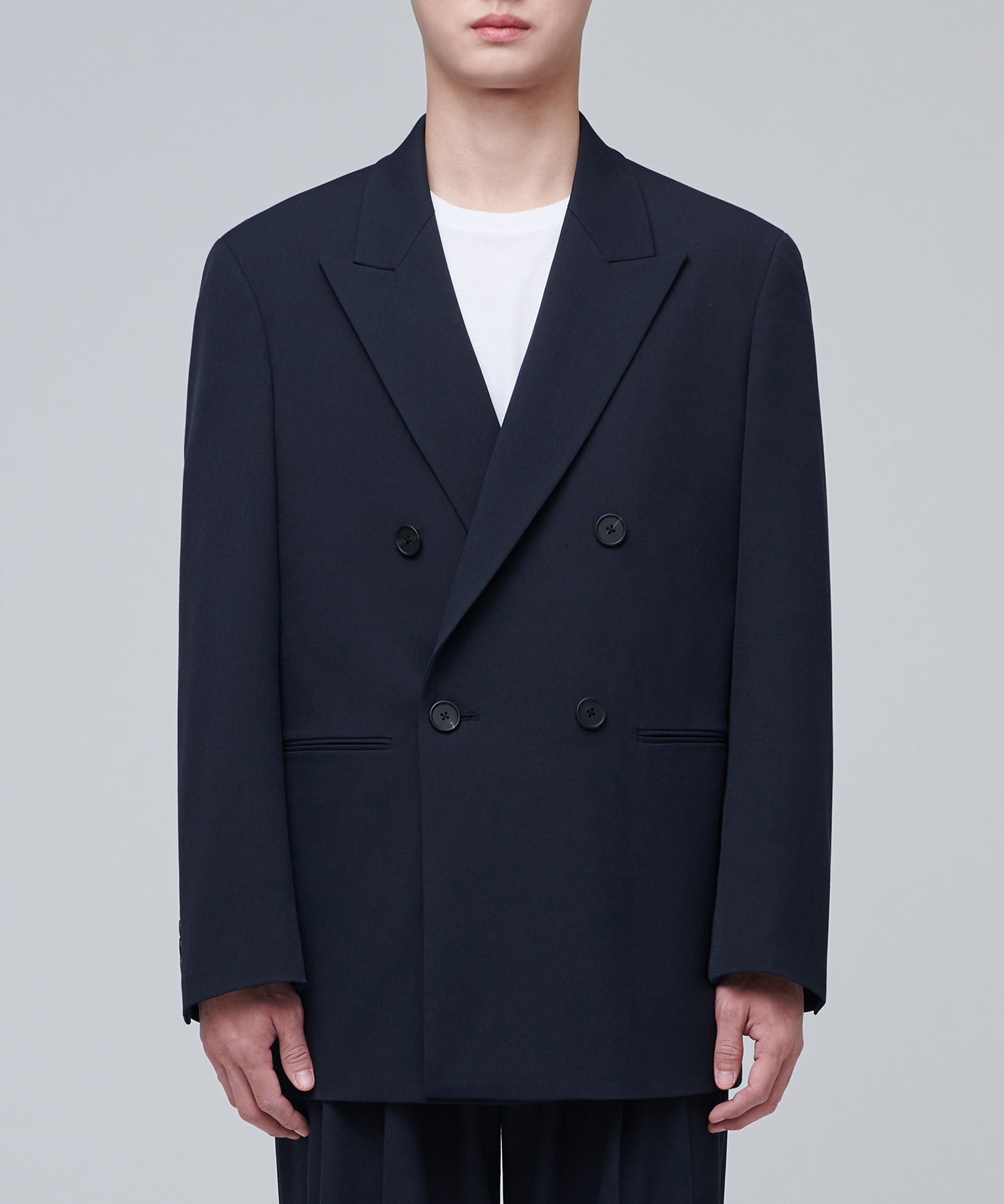 MUSINSA | MUSINSA STANDARD OVERSIZED DOUBLE BREASTED BLAZER