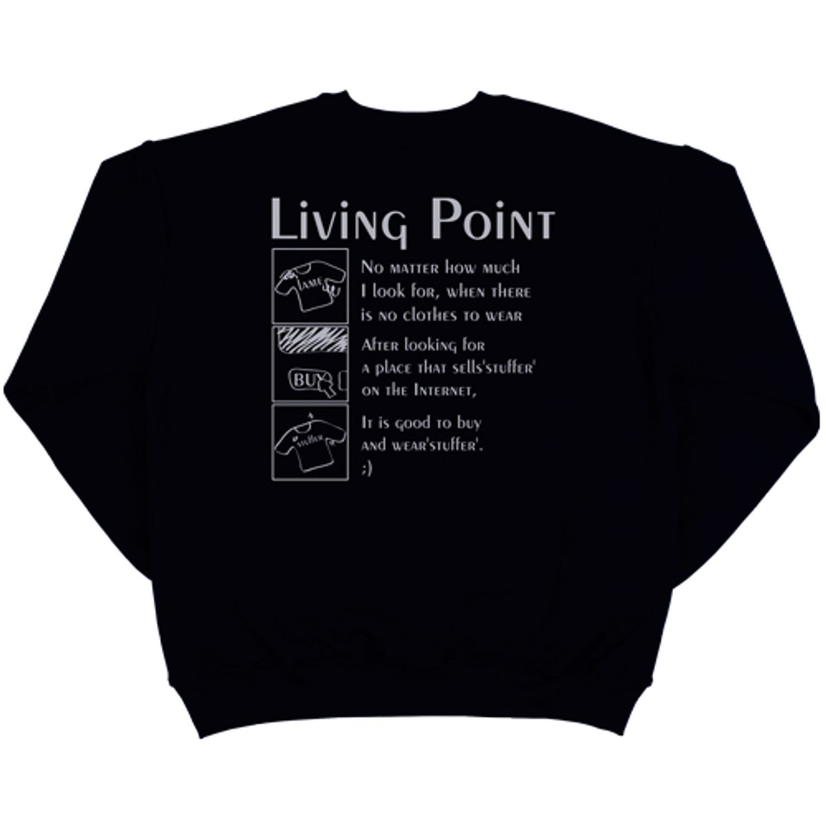스터퍼(STUFFER) Living point Sweatshirt