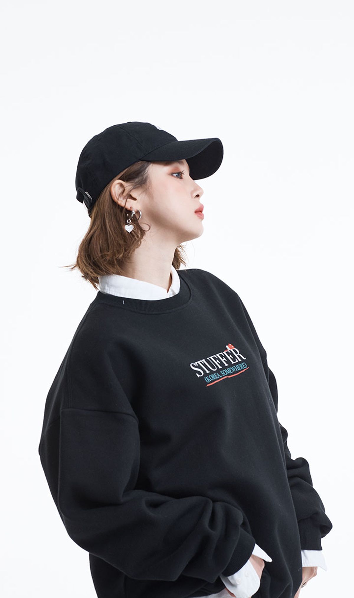 스터퍼(STUFFER) 대한민국어딘가 Sweatshirt