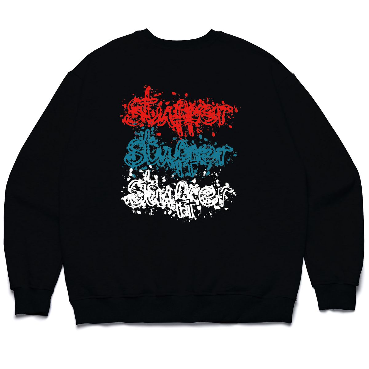 스터퍼(STUFFER) Stuffer ink logo Sweatshirts