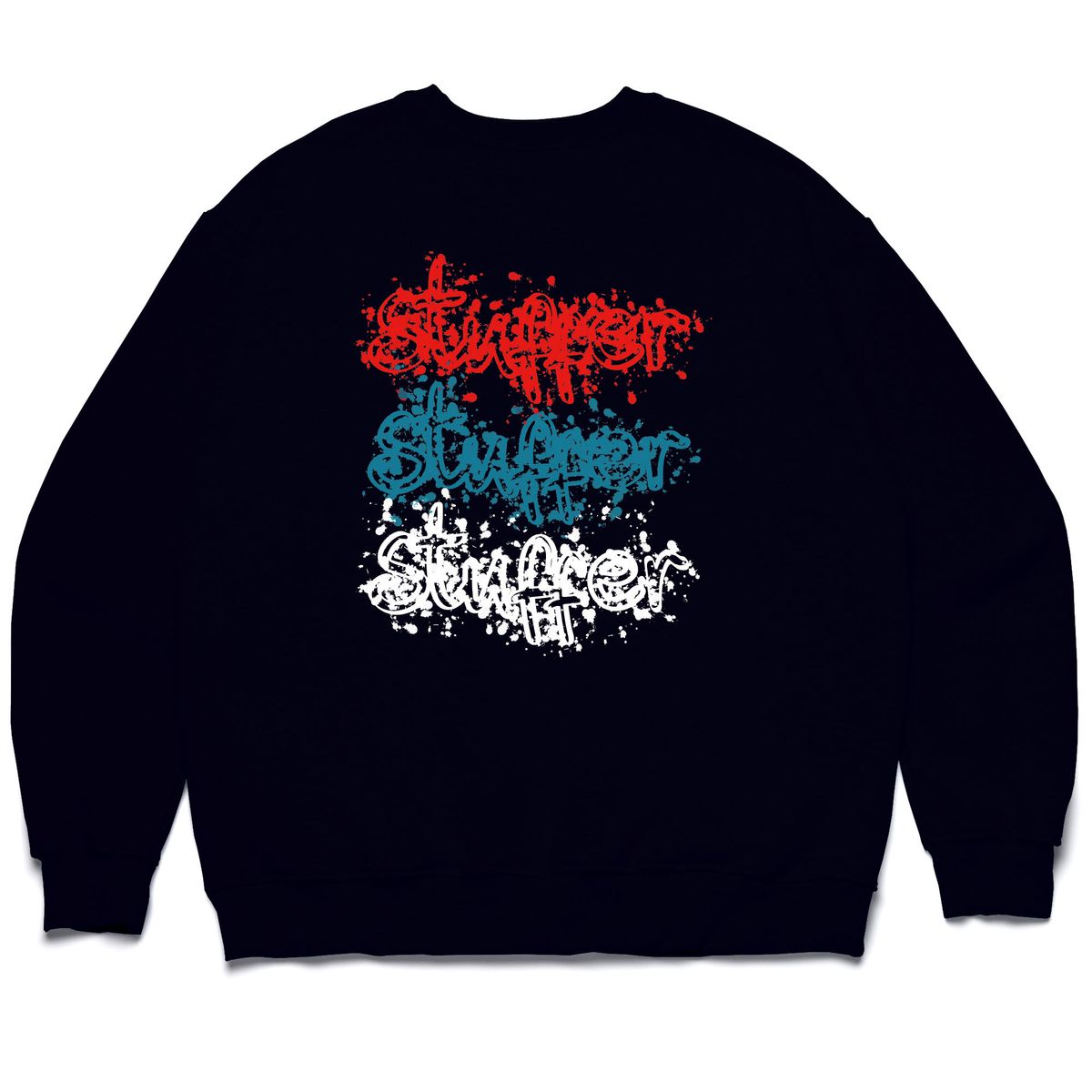 스터퍼(STUFFER) Stuffer ink logo Sweatshirts
