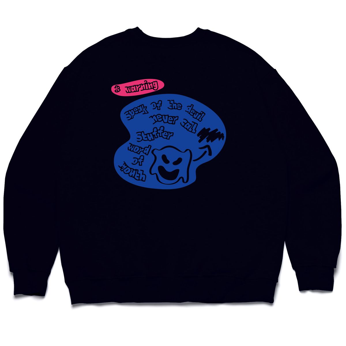 스터퍼(STUFFER) Stuffer Spreak of the devil Sweatshirts