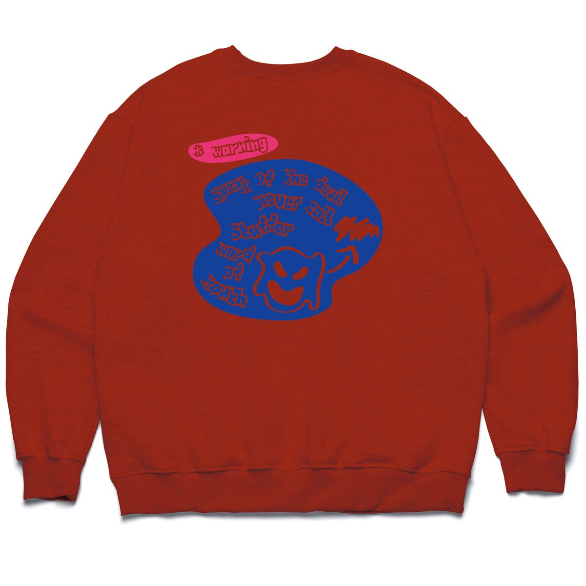 스터퍼(STUFFER) Stuffer Spreak of the devil Sweatshirts