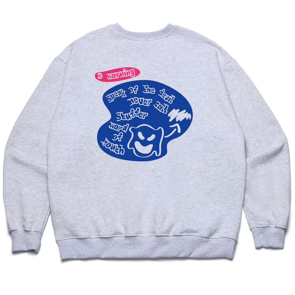 스터퍼(STUFFER) Stuffer Spreak of the devil Sweatshirts