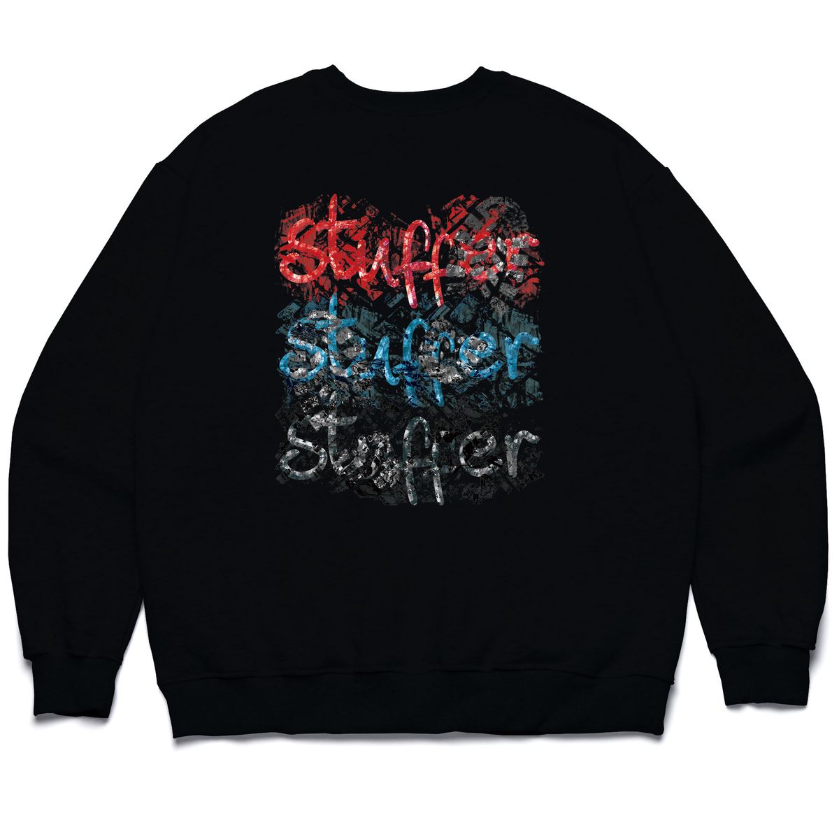 스터퍼(STUFFER) Stuffer Broken ice logo Sweatshirts