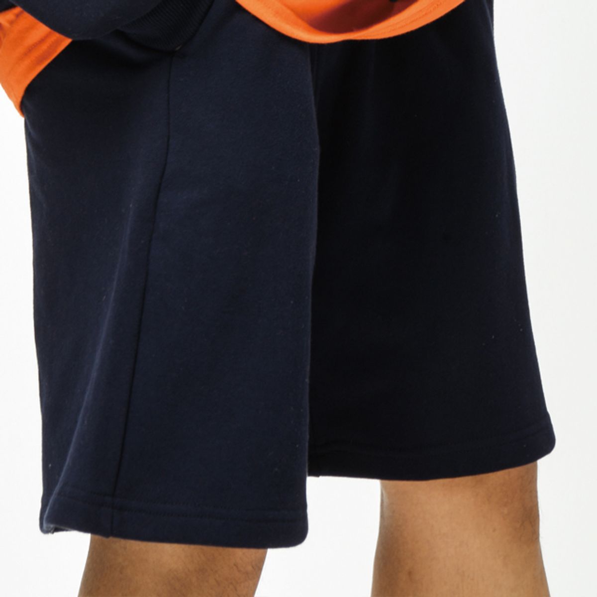 스터퍼(STUFFER) logo short sweat pants (5color/Navy)
