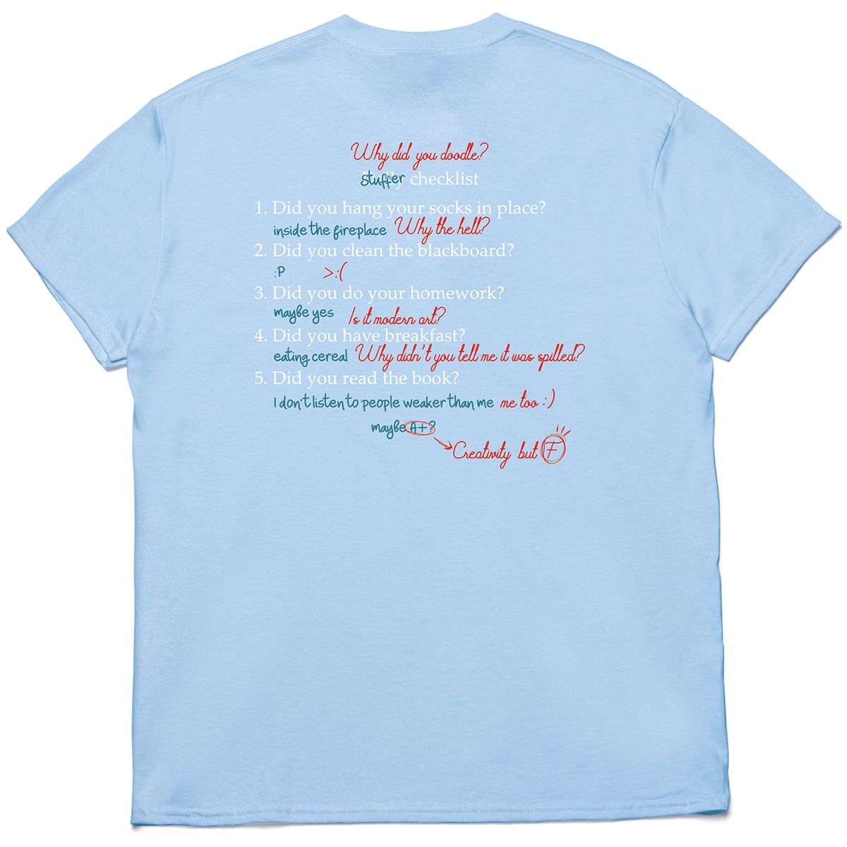 스터퍼(STUFFER) daily chaecklist T-shirts