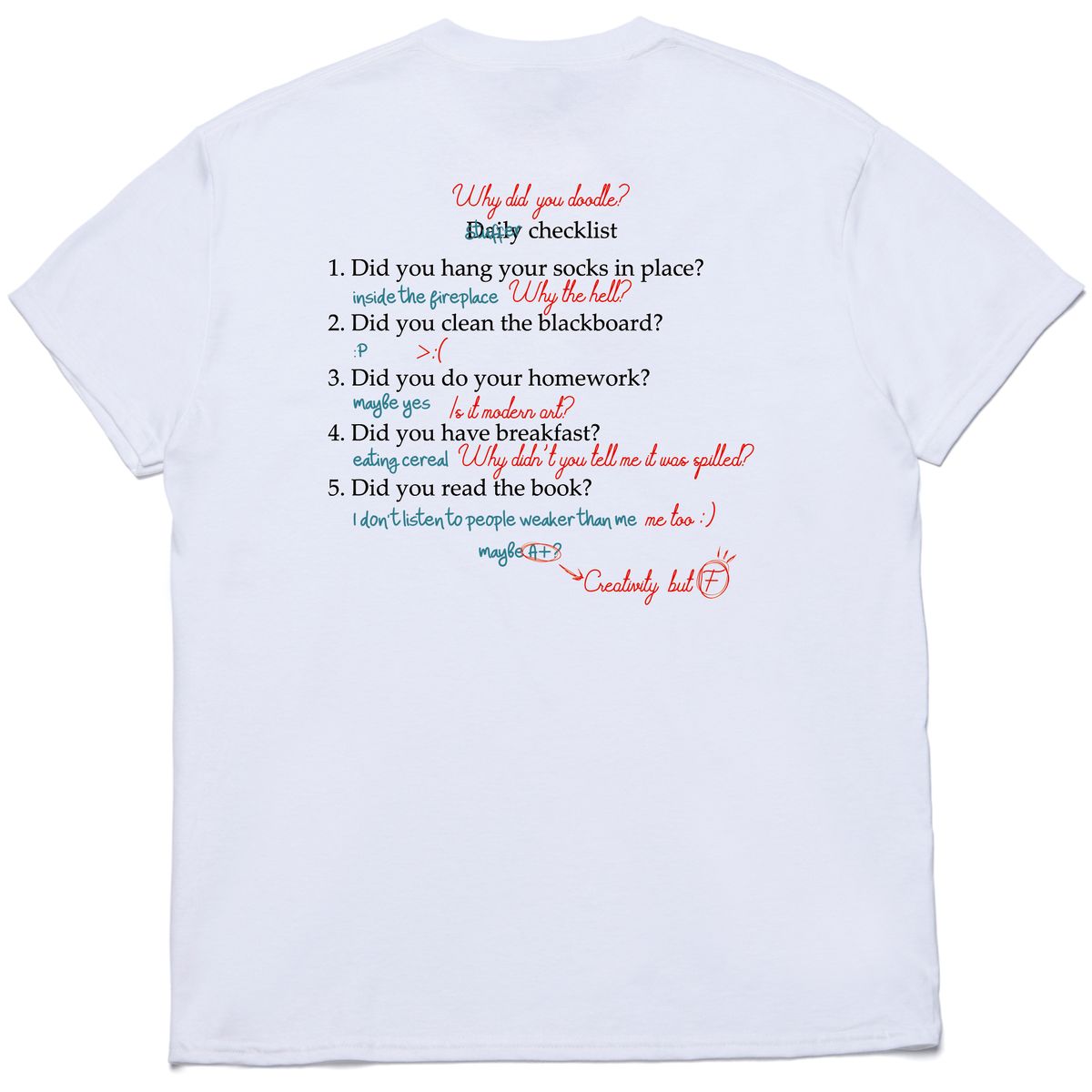 스터퍼(STUFFER) daily chaecklist T-shirts