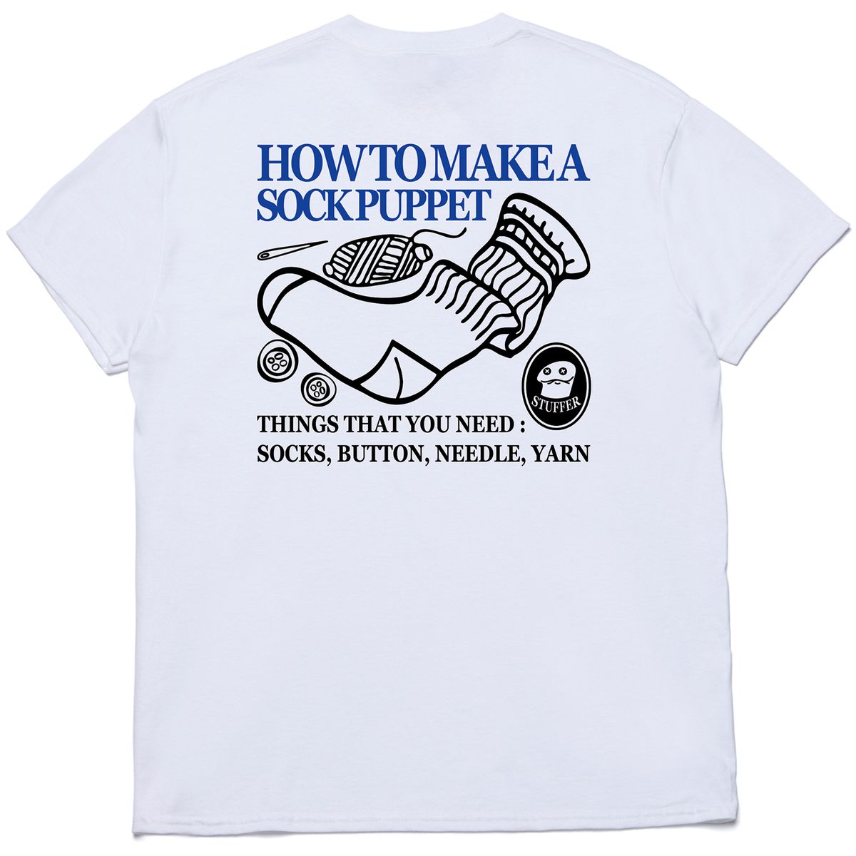 스터퍼(STUFFER) How to make a sock puppet T-shirts