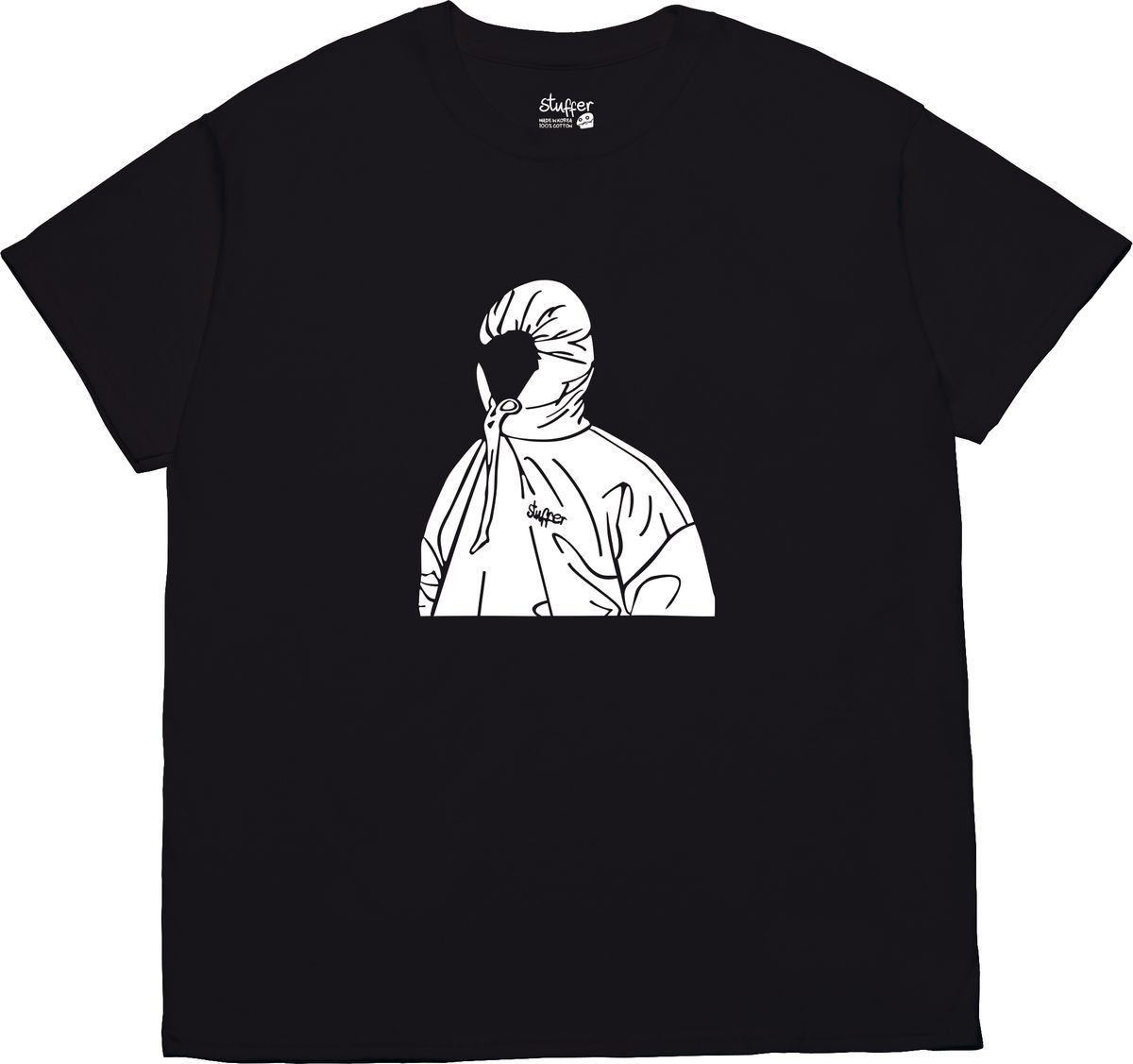 스터퍼(STUFFER) Hooded nerd T-shirts