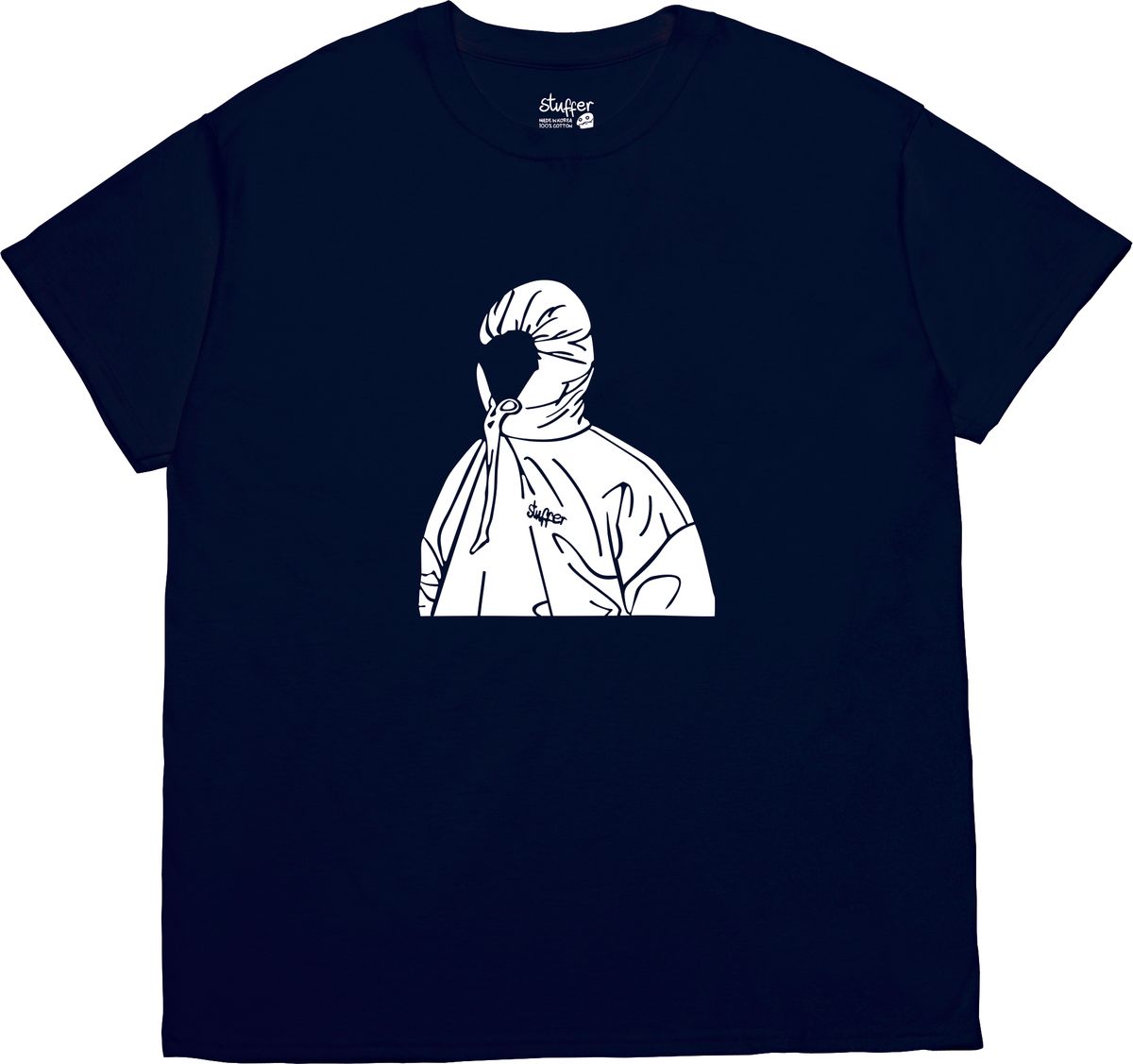 스터퍼(STUFFER) Hooded nerd T-shirts
