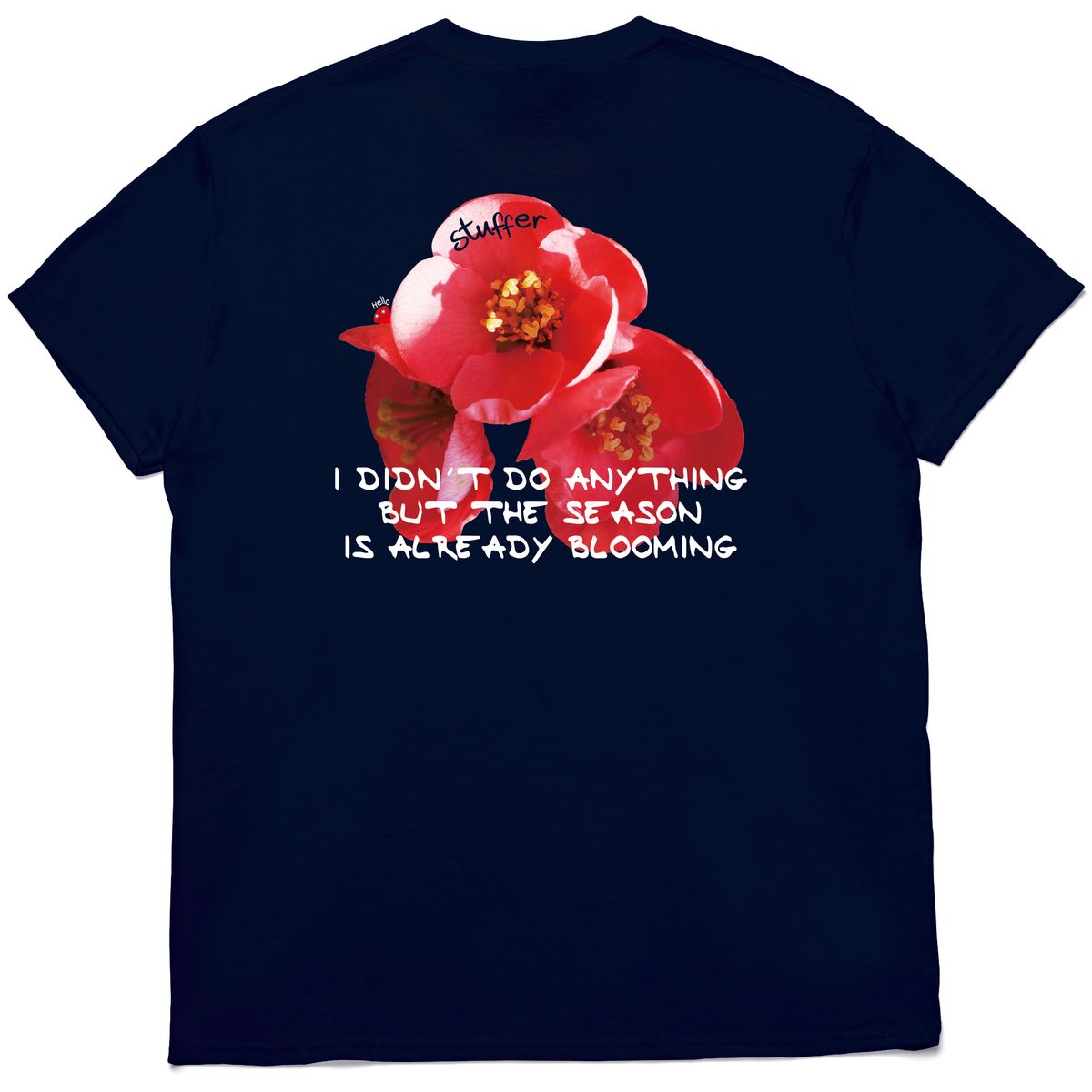 스터퍼(STUFFER) camellia T-shirts
