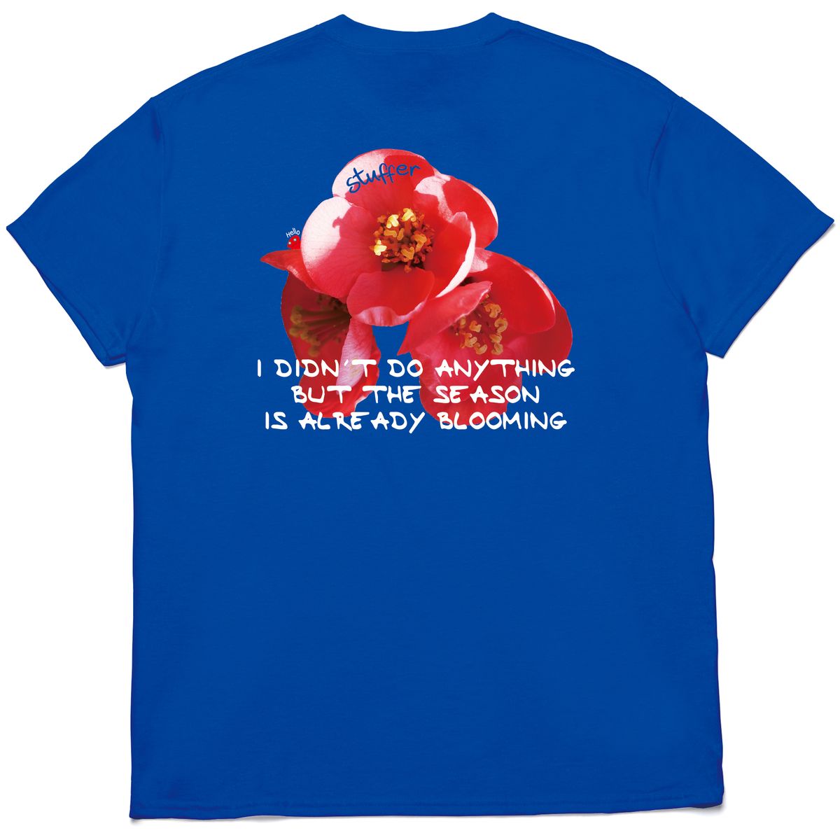 스터퍼(STUFFER) camellia T-shirts