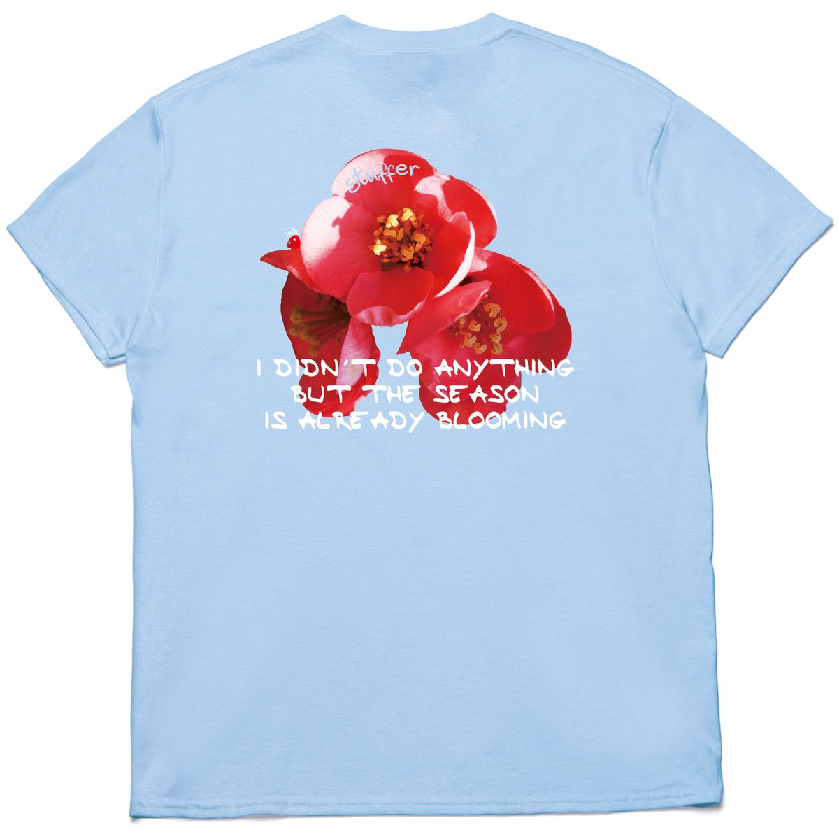 스터퍼(STUFFER) camellia T-shirts