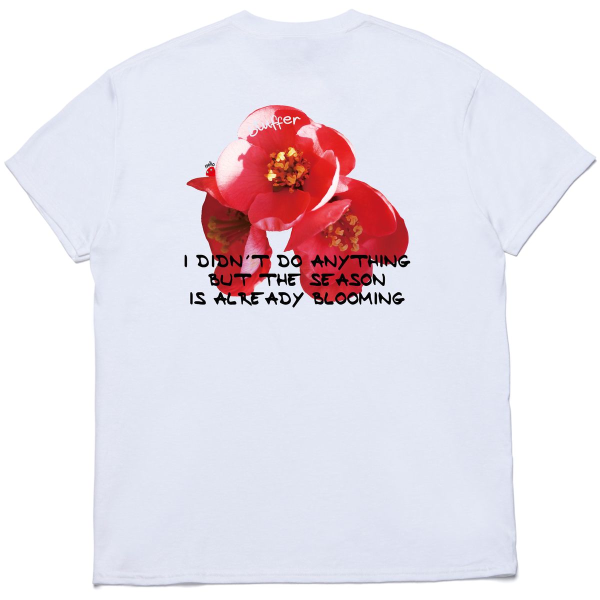 스터퍼(STUFFER) camellia T-shirts