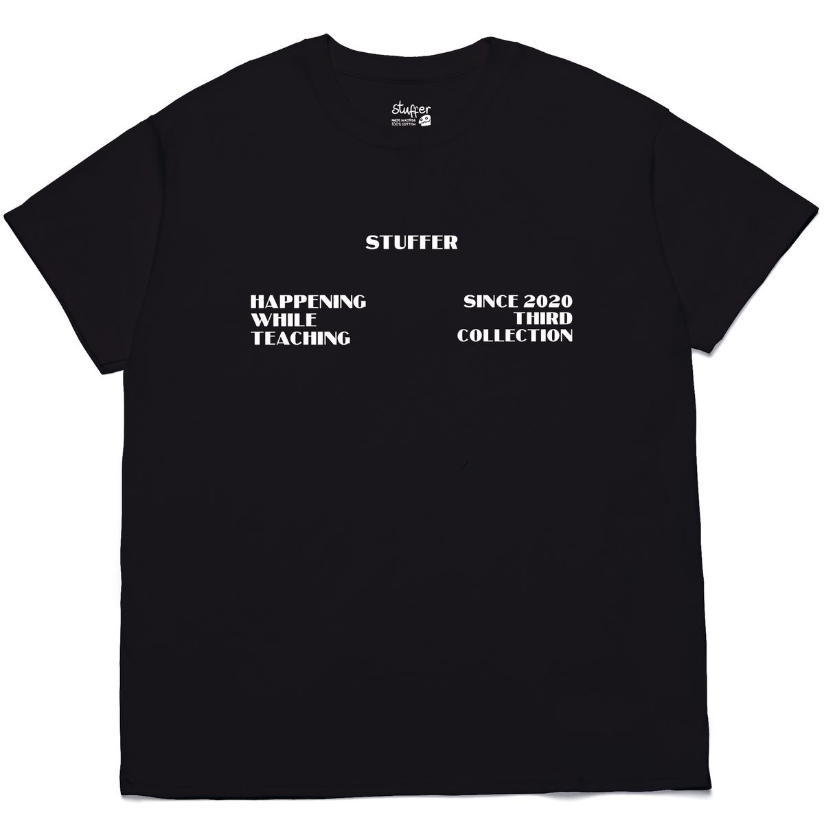 스터퍼(STUFFER) reflect logo T-shirts