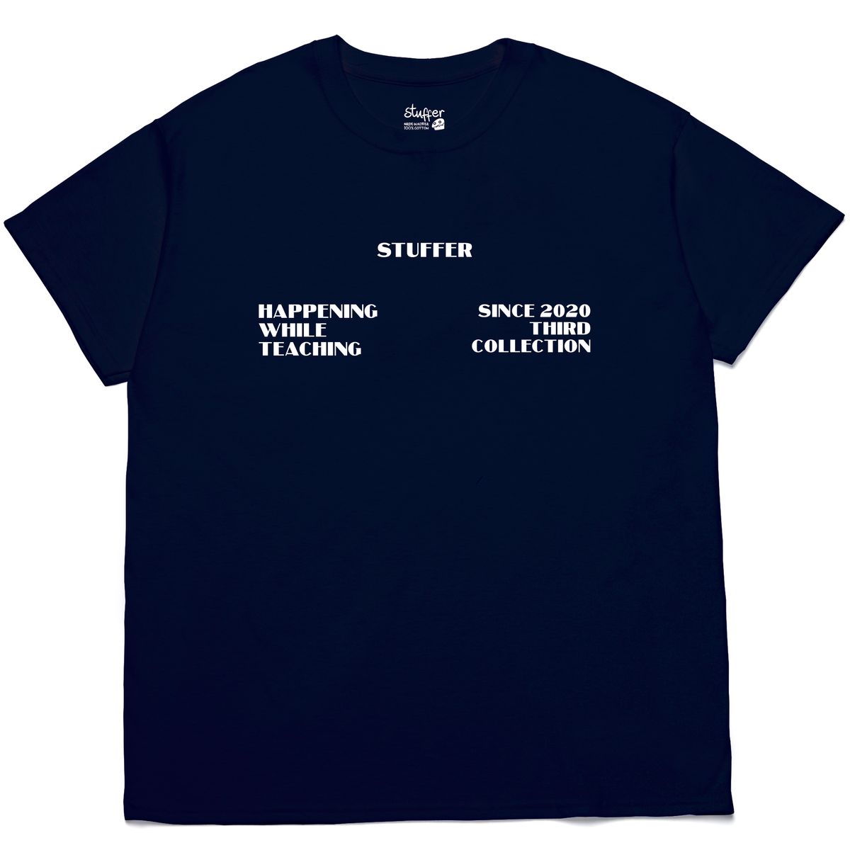 스터퍼(STUFFER) reflect logo T-shirts