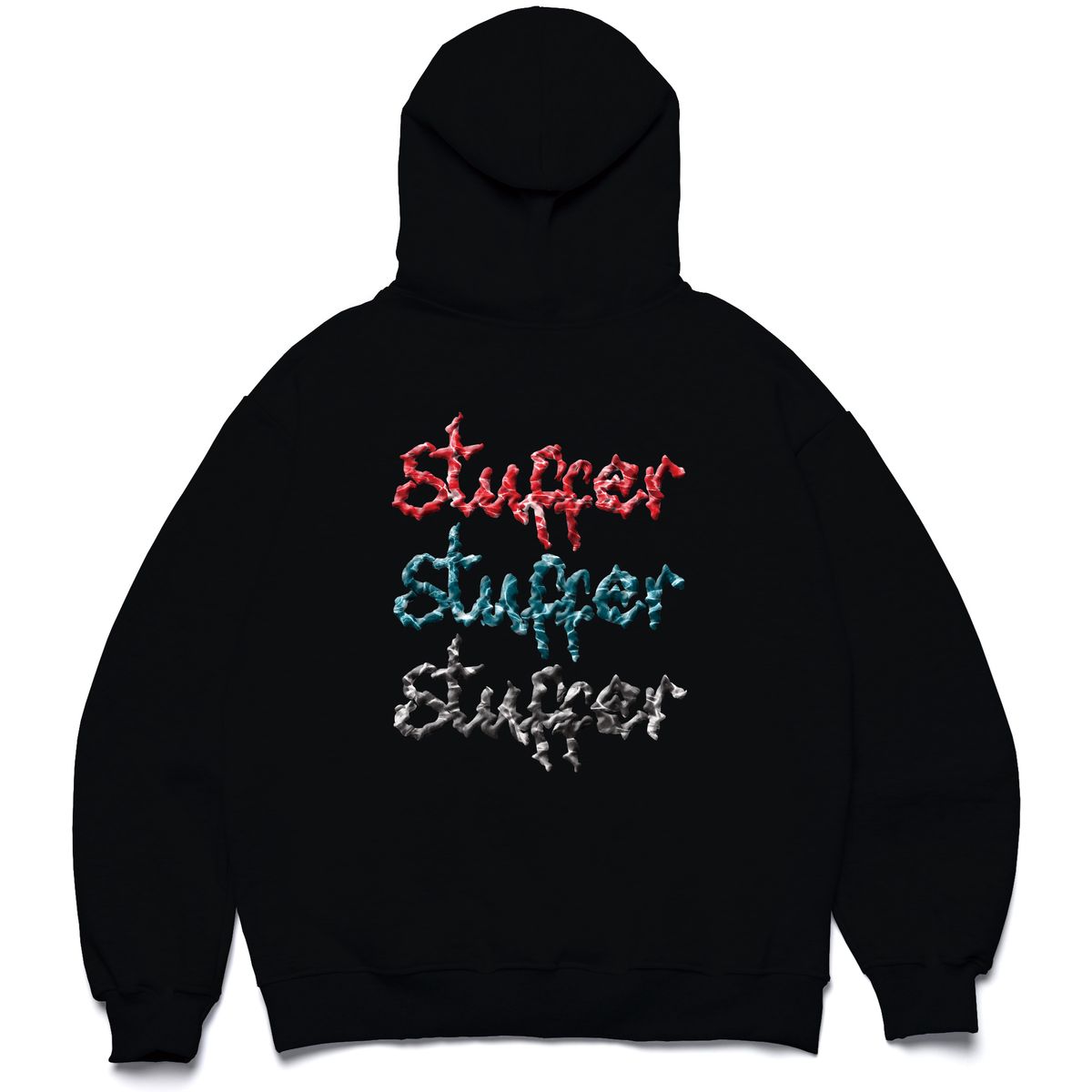 스터퍼(STUFFER) wave logo Hoodie