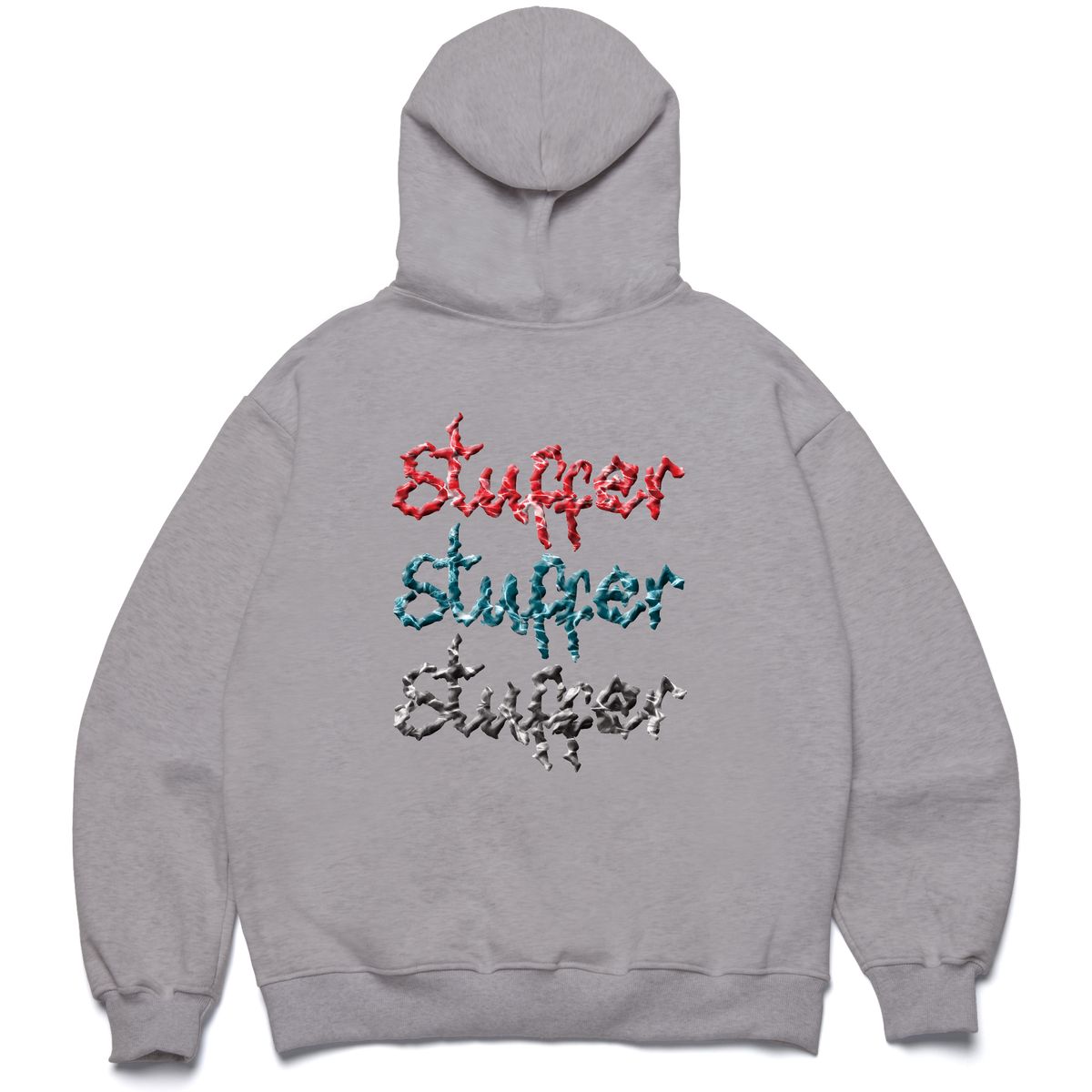 스터퍼(STUFFER) wave logo Hoodie