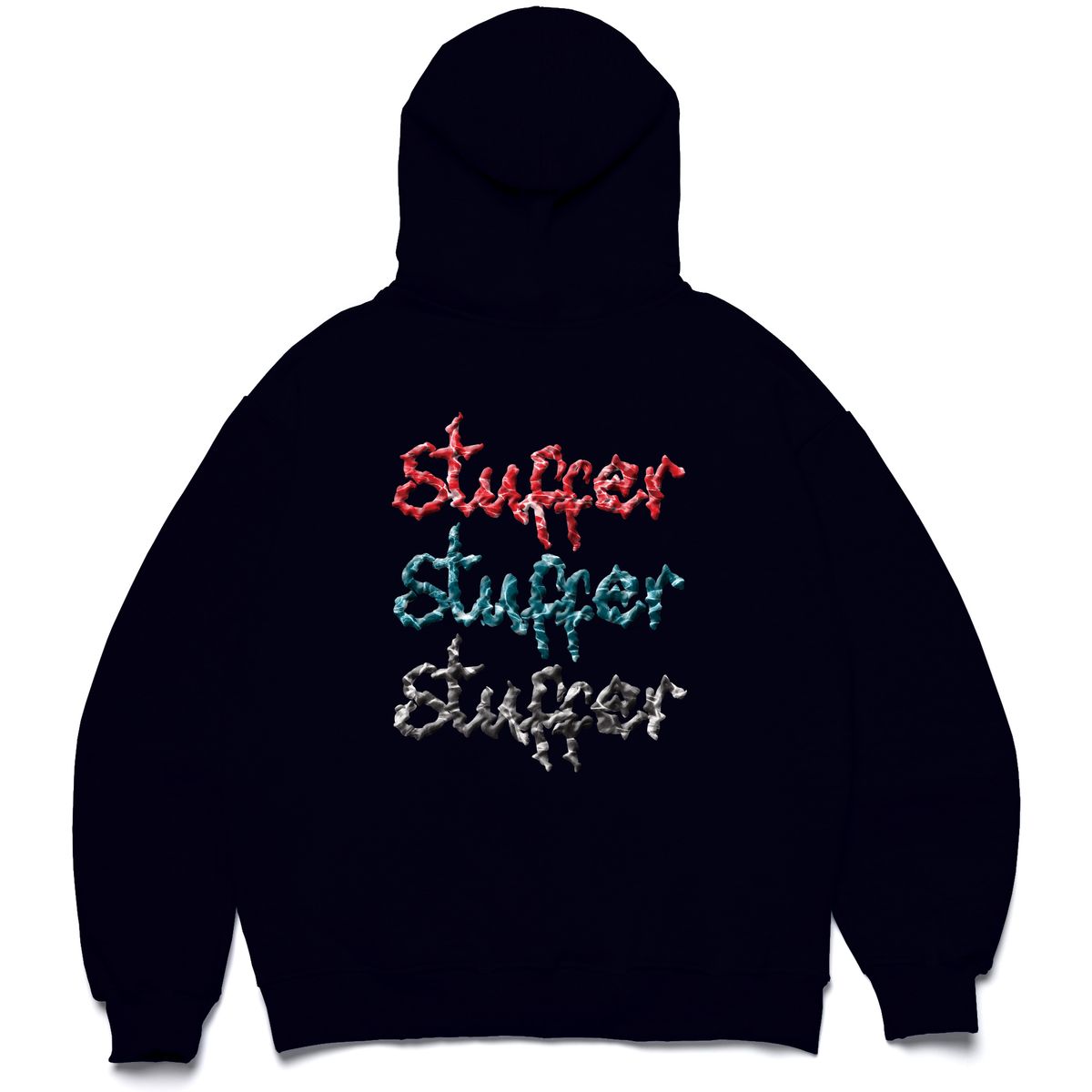 스터퍼(STUFFER) wave logo Hoodie
