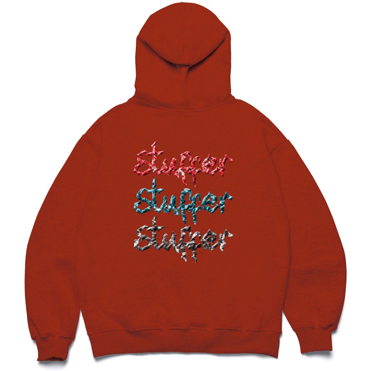 스터퍼(STUFFER) wave logo Hoodie