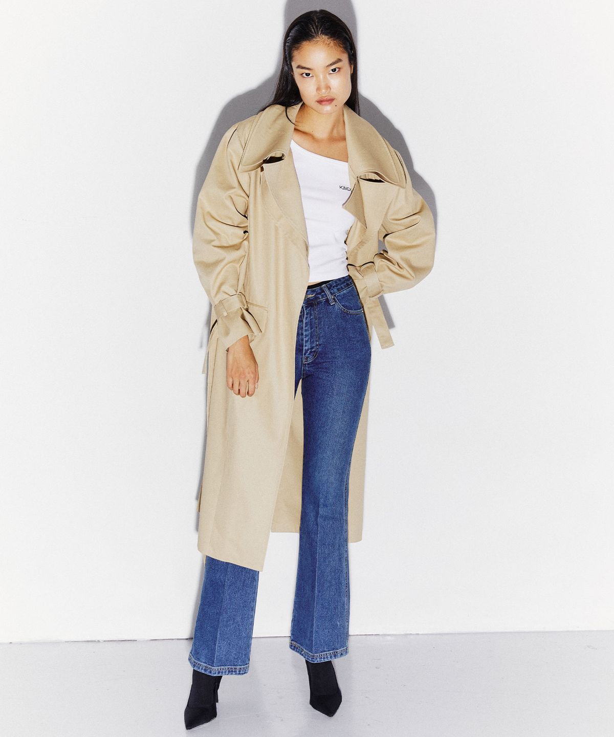킴도(KIMDOH) COTTON TWILL TRENCH COAT BEIGE